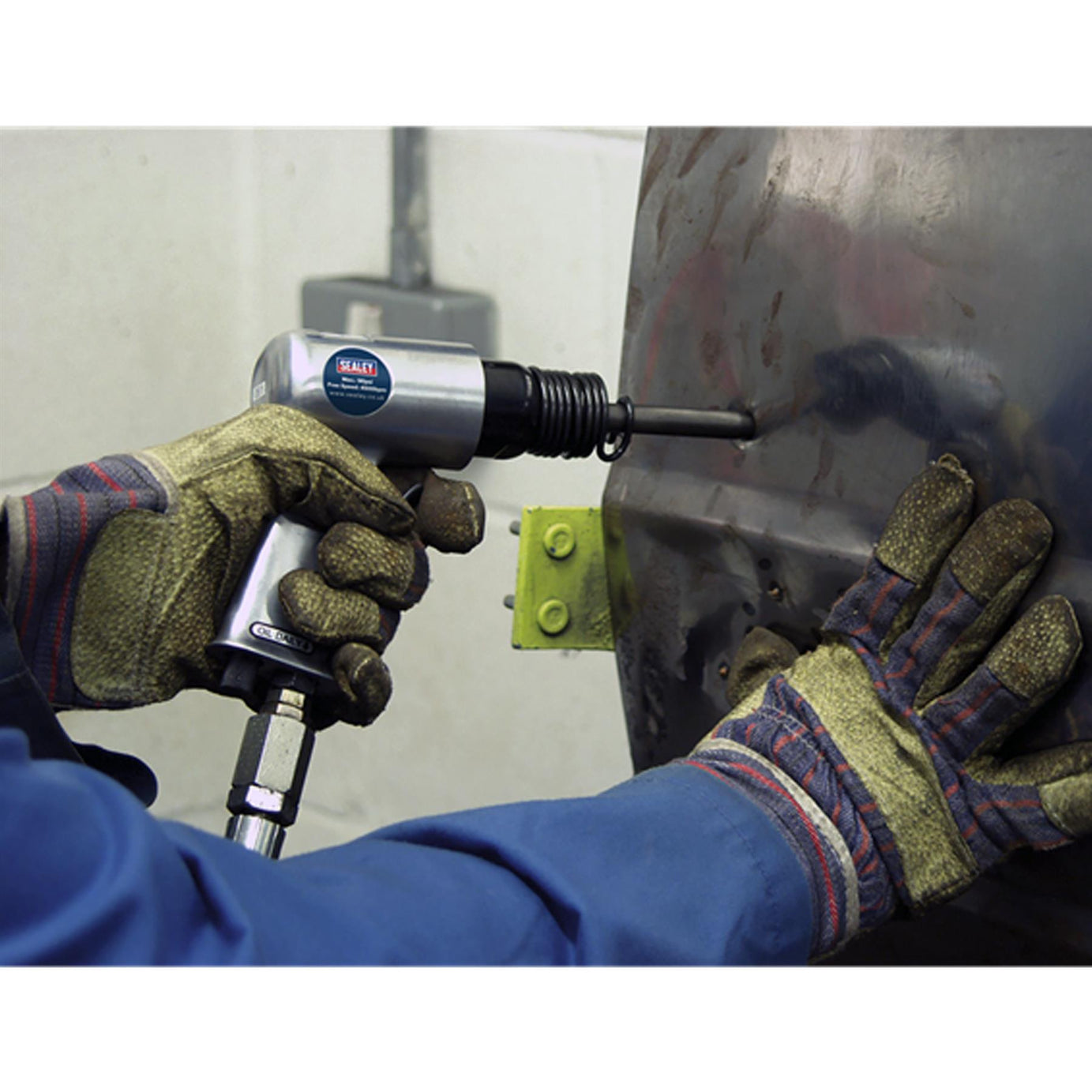 Sealey Air Hammer with Chisels Medium Stroke