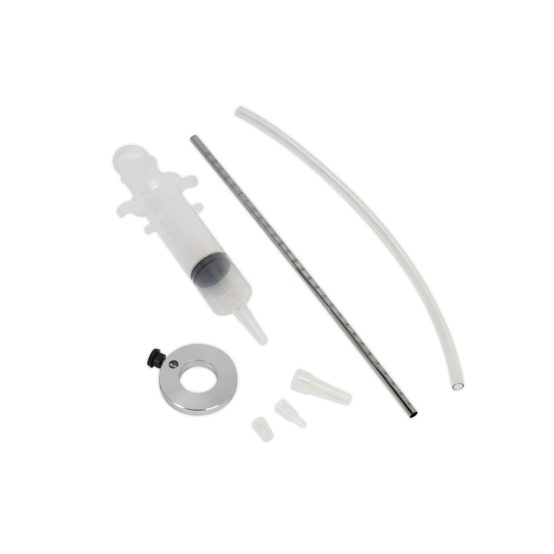Sealey Motorcycle Fork Oil Level Gauge with Top-Up Syringe