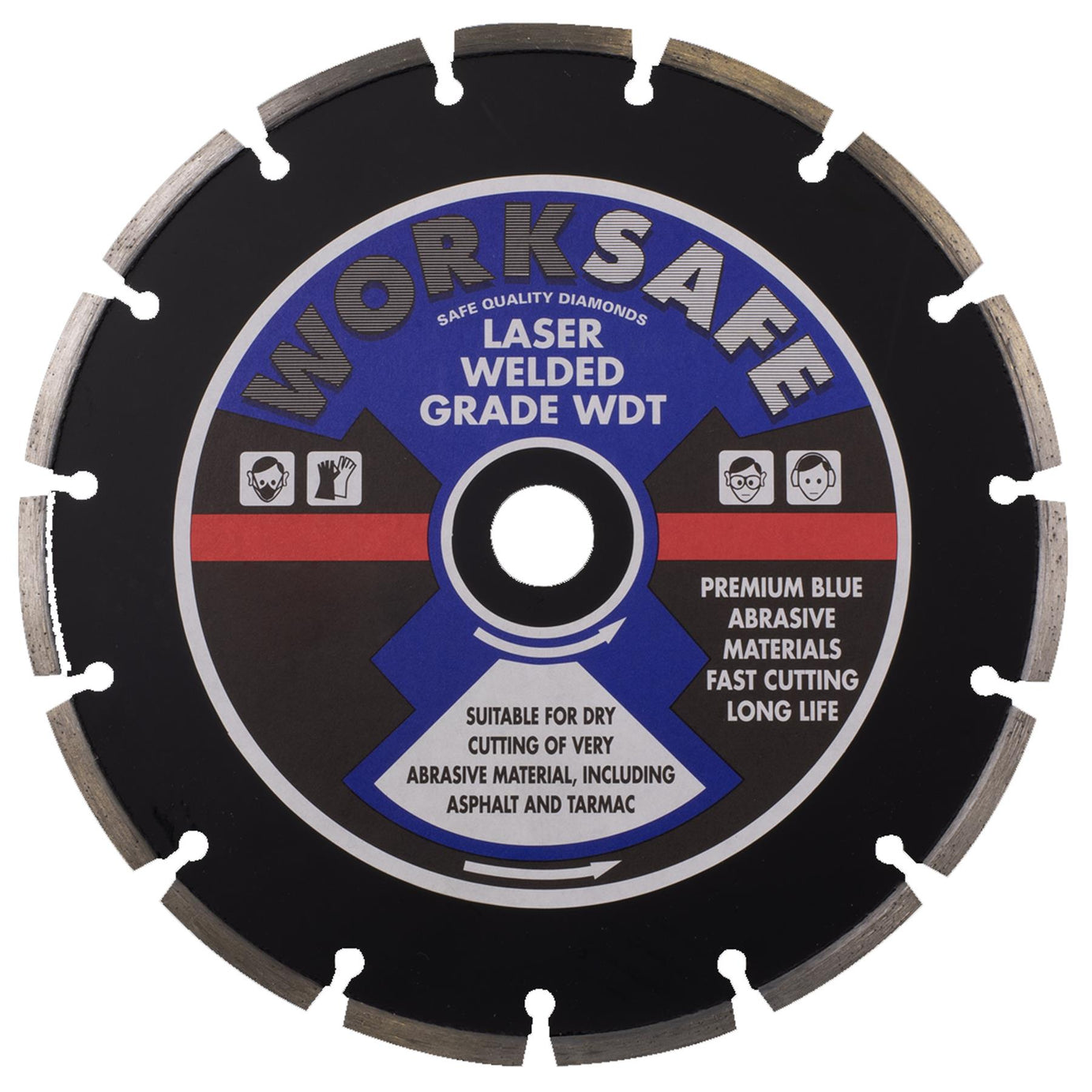 Asphalt/Tarmac Diamond Blade 300 x 20mm. Sealey