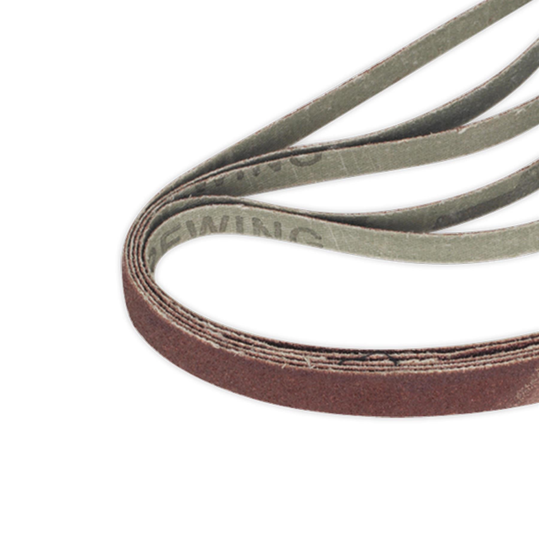 Sealey Sanding Belt 12 x 456mm 60Grit Pack of 5