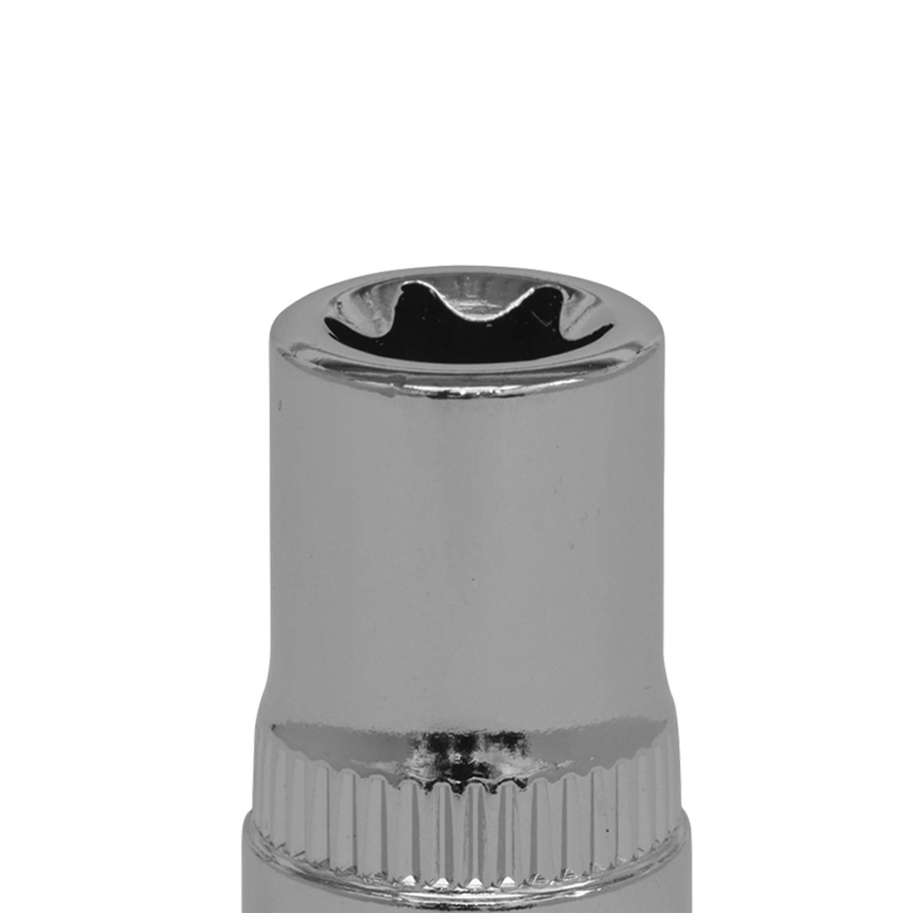 Sealey TRX-Star* Socket E8 1/4"Sq Drive forged Chrome Vanadium Steel