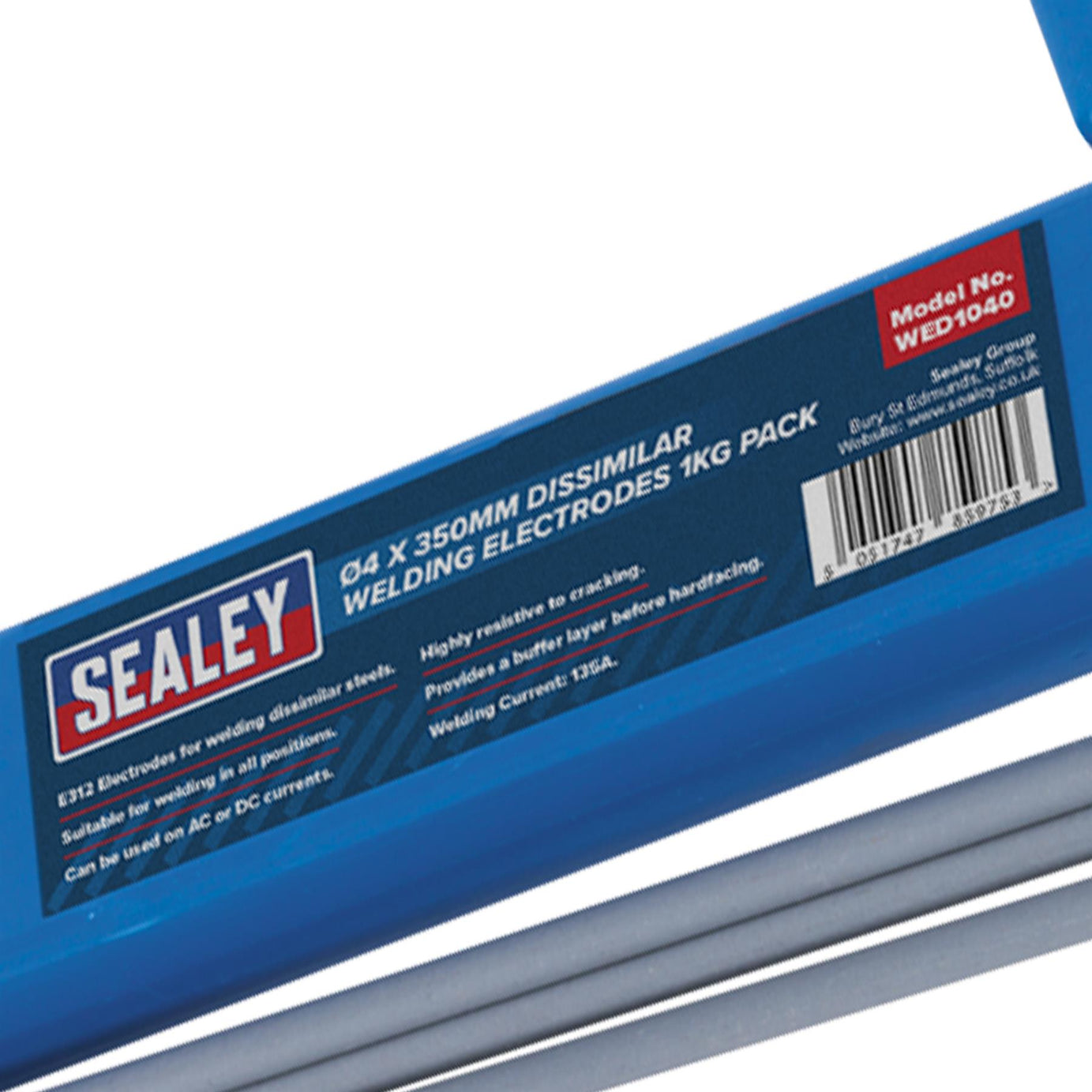 WED1040 Welding Electrodes Dissimilar Ø4 x 350mm 1kg Pack Sealey