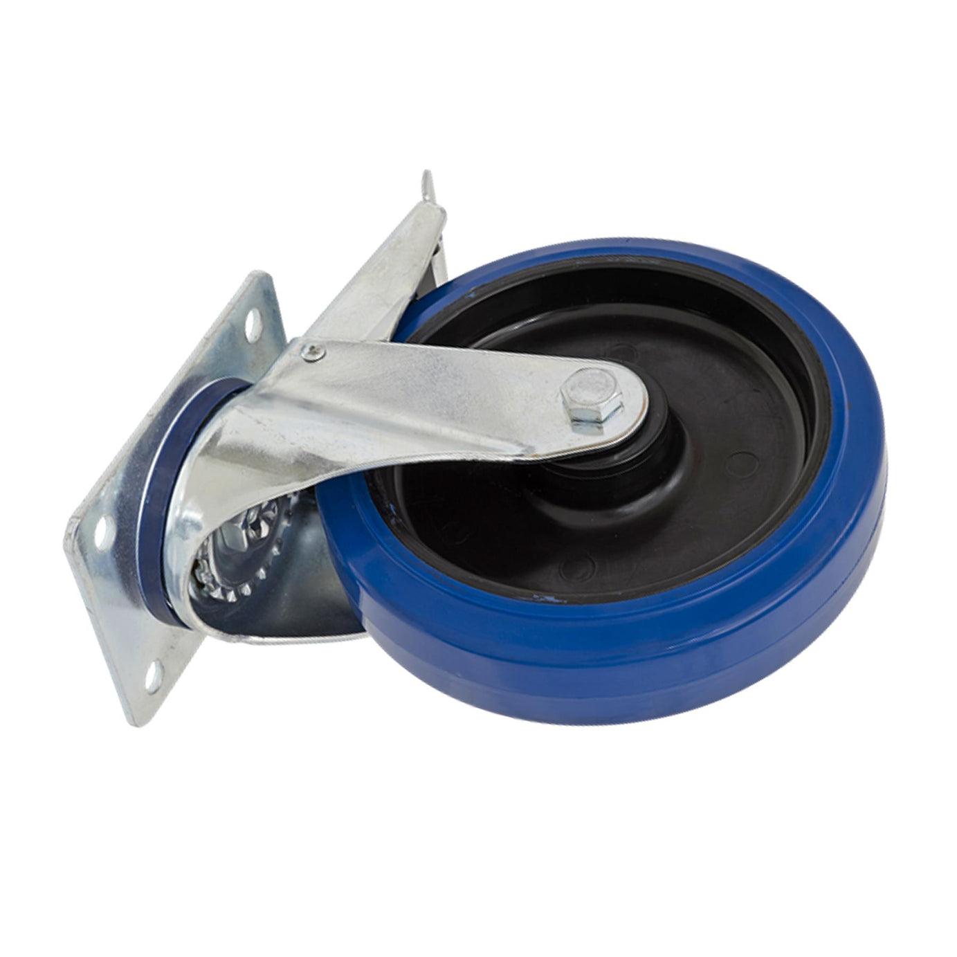 Sealey Heavy-Duty Rub Castor Wheel Swivel with Total Lock 200mm