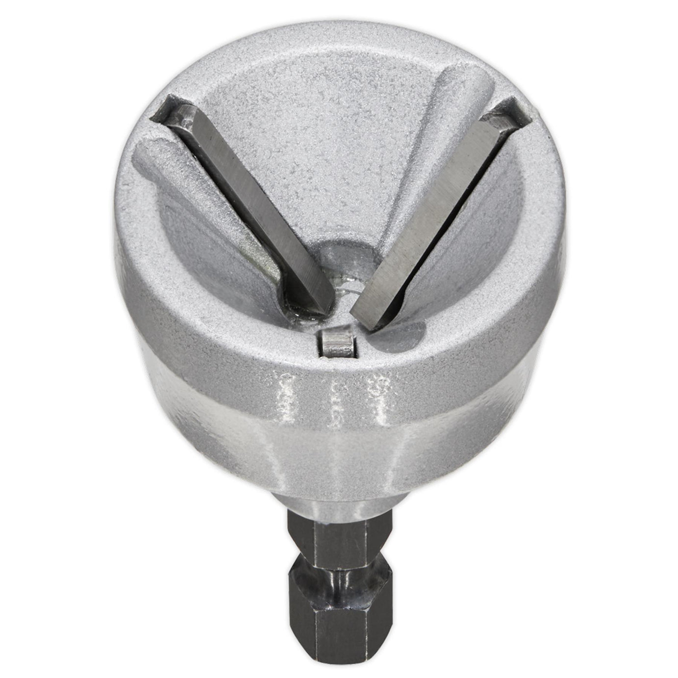 Sealey 3-19mm External Deburring Chamfer Tool 1/4" Hex Shank Thread Repair