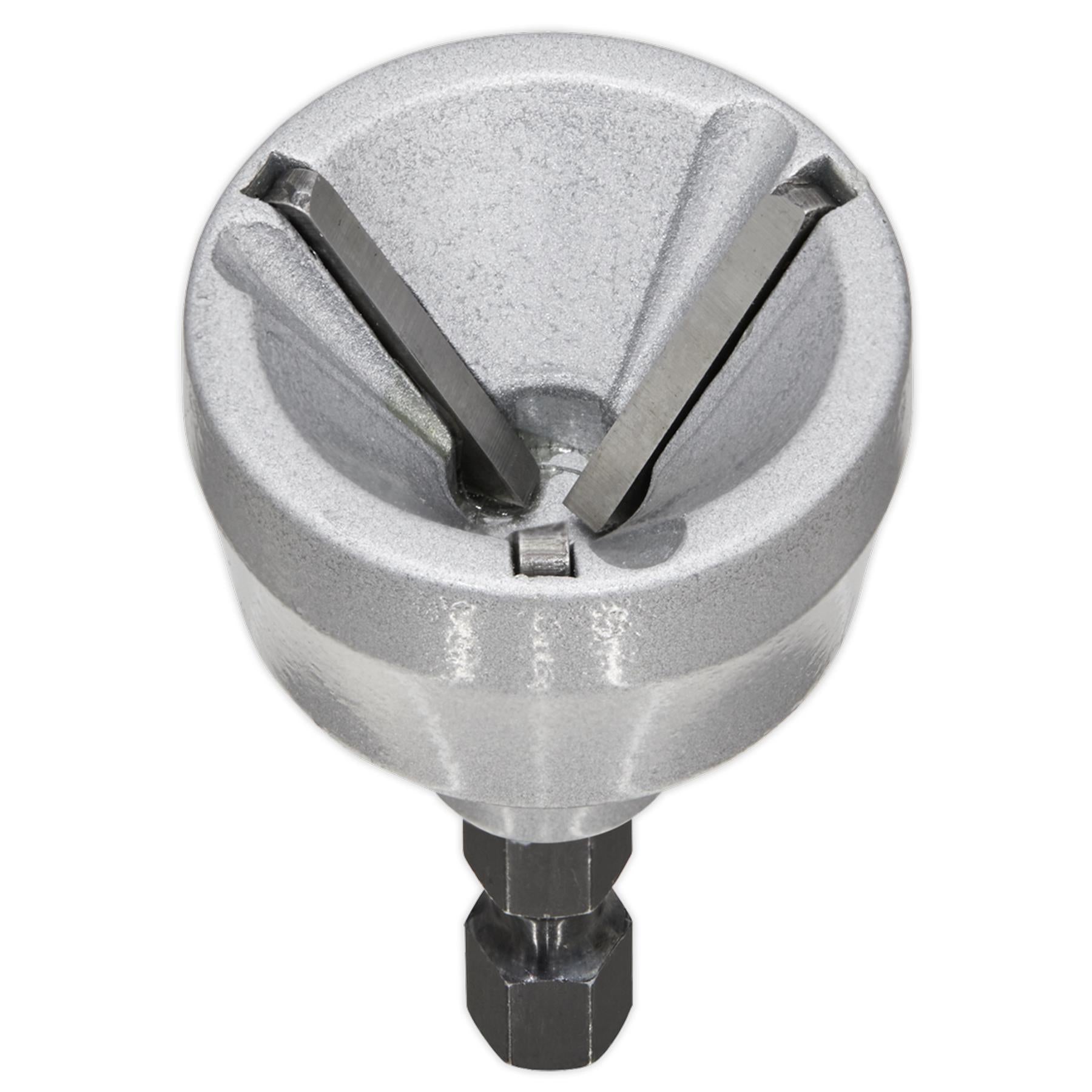 Sealey 3-19mm External Deburring Chamfer Tool 1/4" Hex Shank Thread Repair