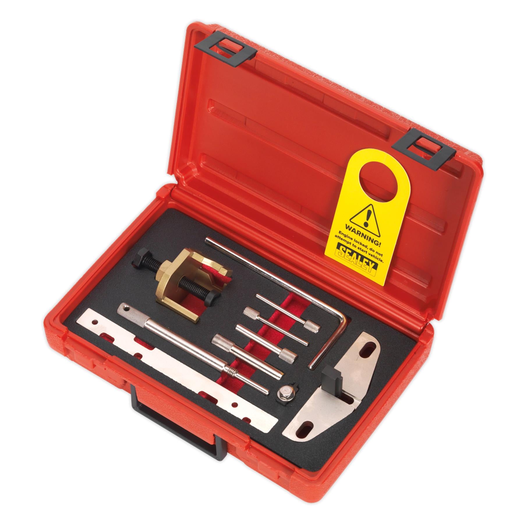Sealey Diesel Engine Timing Tool Kit - Ford, Mazd, PSA - Belt Drive
