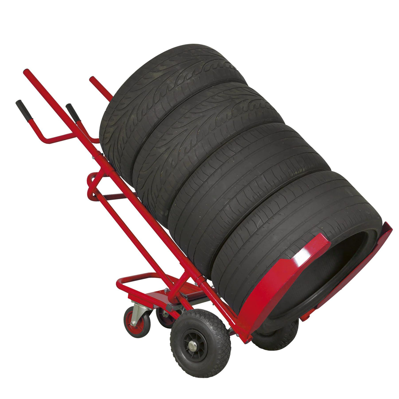 Sealey Tyre Trolley 150kg Capacity Garage Workshop DIY