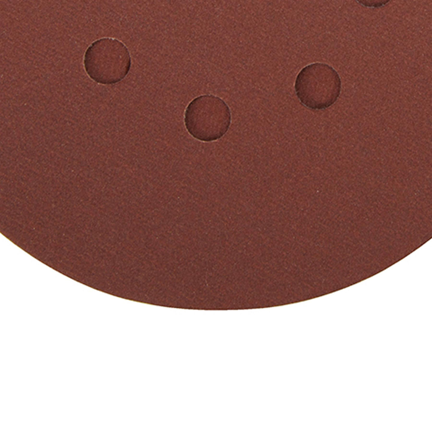 Hook & Loop Punched Disc 150mm 10Pk 4 X 60G, 2 X 80G, 2 X 120G & 2 X 240 Grit
