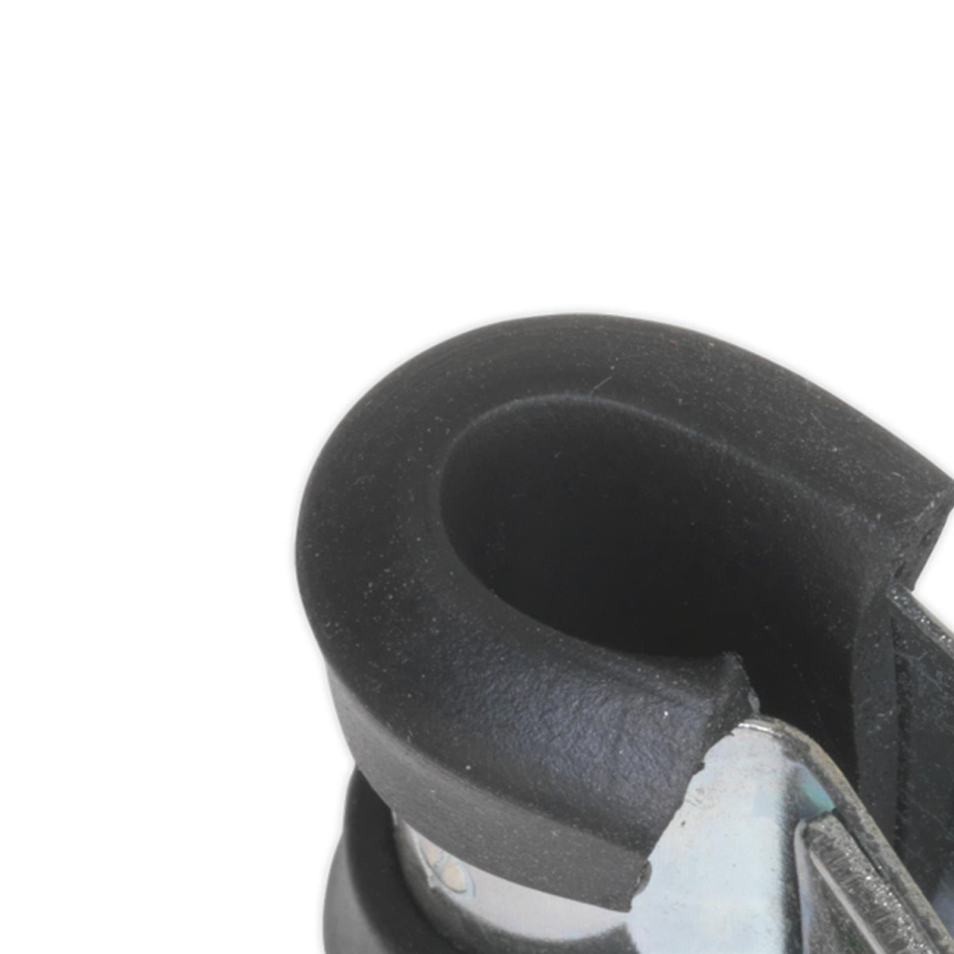 Sealey P-Clip Rubber Lined 8mm Pack of 25