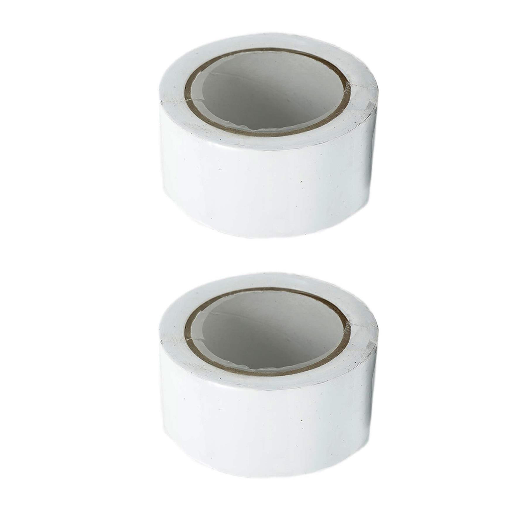 PVC Electrical Insulation Tape 50mm x 33M in White Pack Of 2