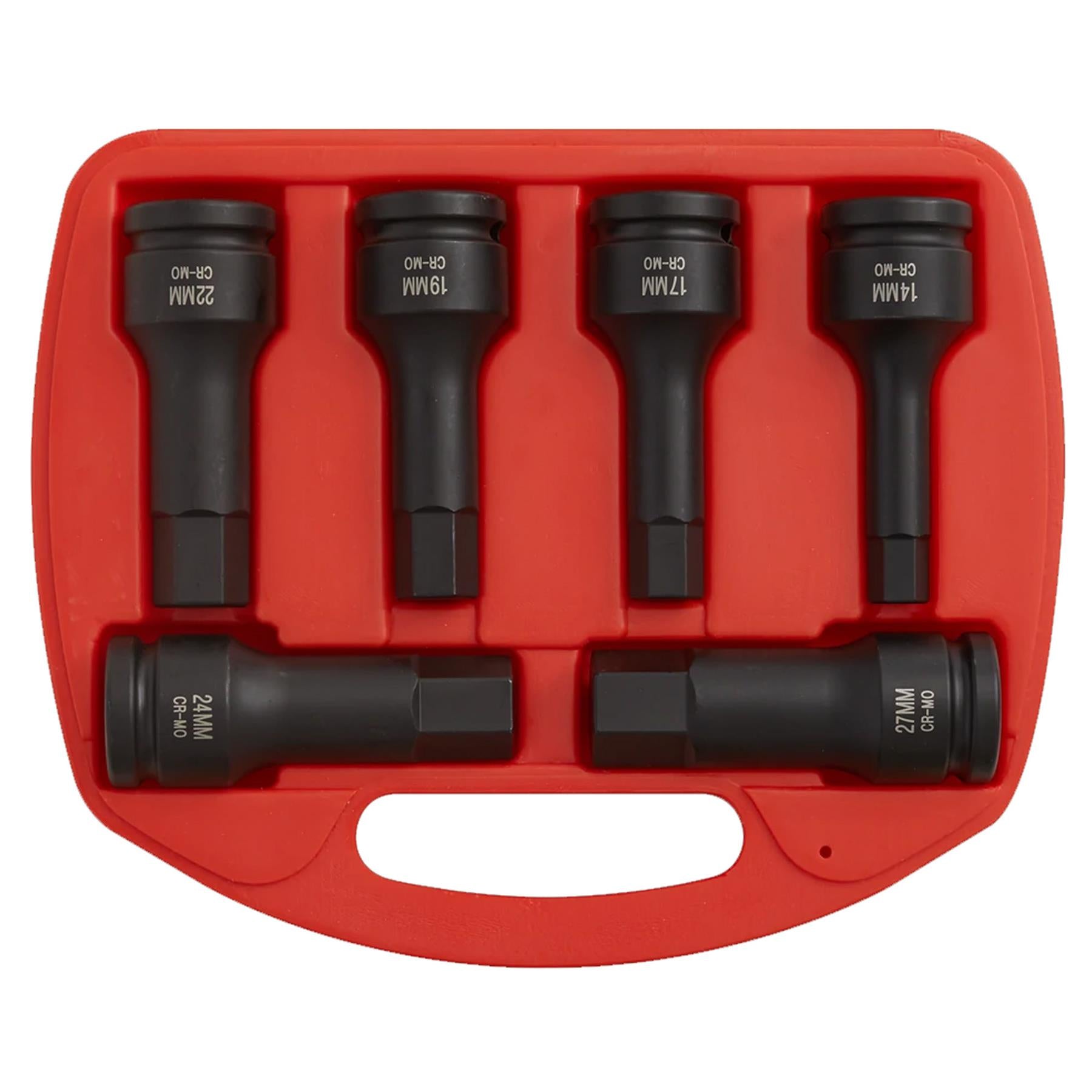 Sealey Impact Hex Socket Bit Set 6pc 3/4"Sq Drive