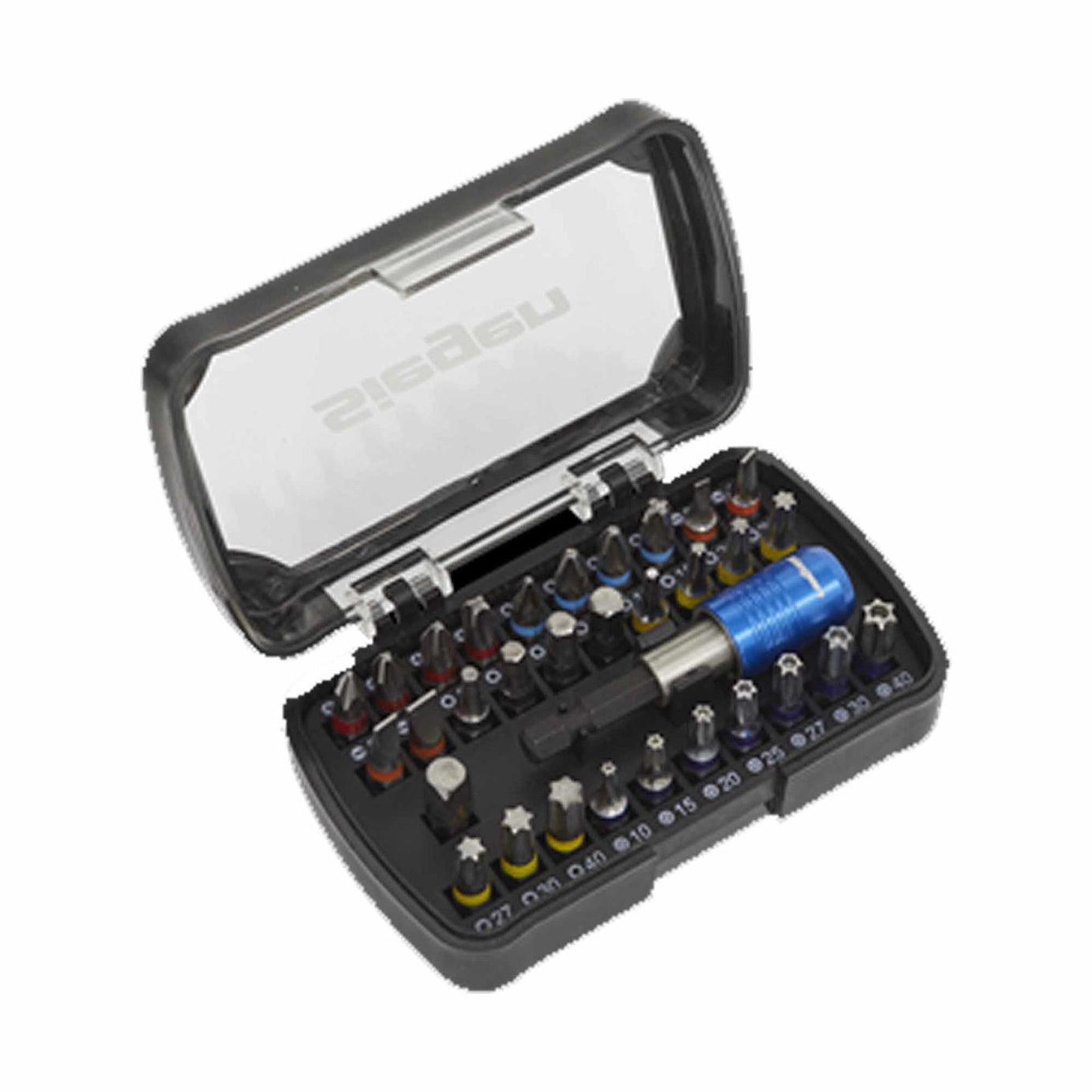 Sealey Power Tool Bit Set 32pc Colour-Coded S2