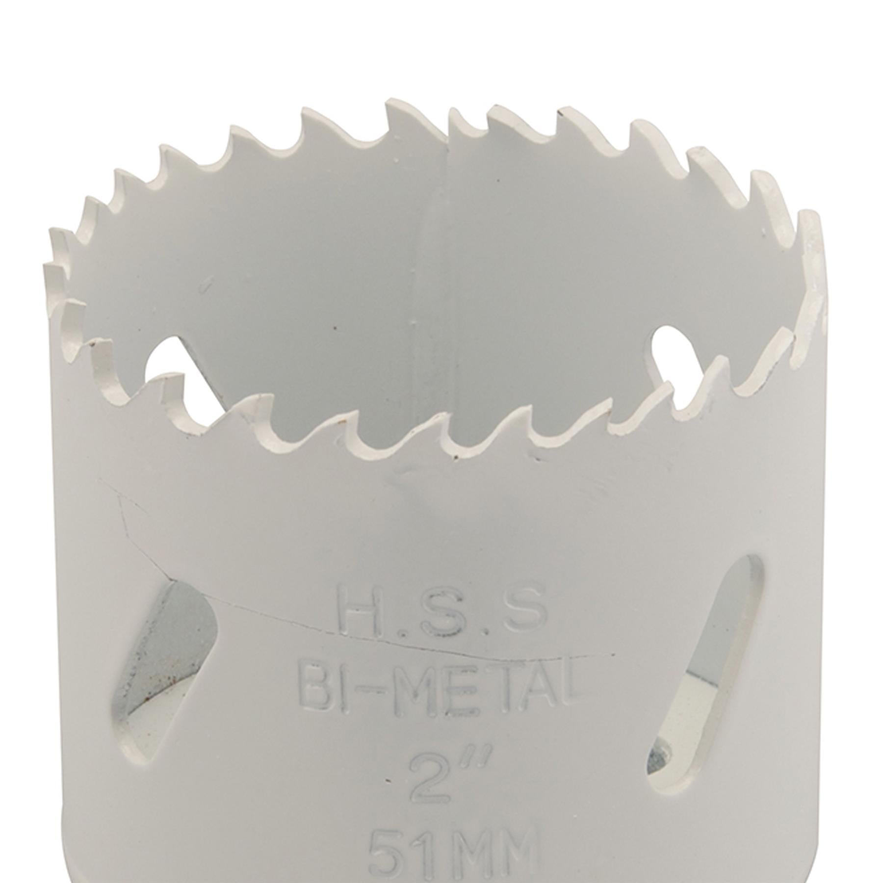Arbor Included HoleSaw Sets HSS Bi Metal Hole saws Metal Wood Plastic 51mm