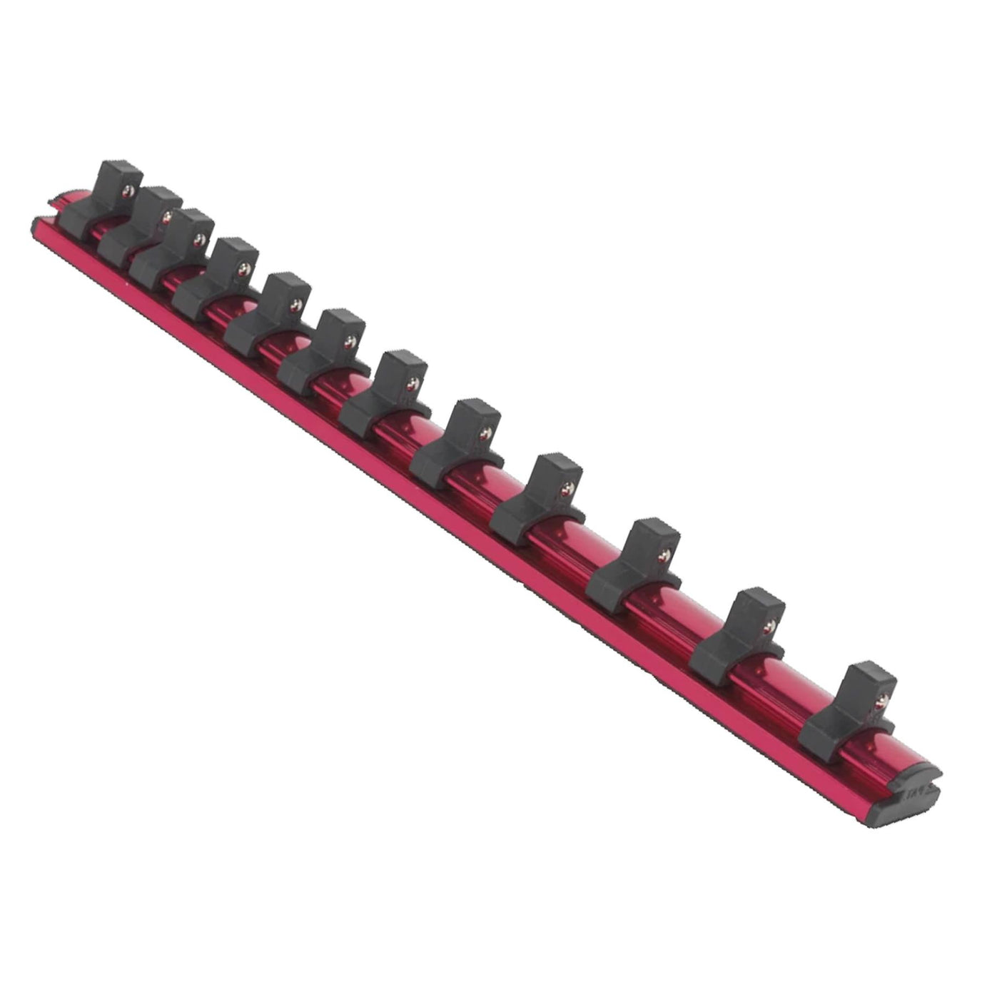 Sealey Socket Retaining Rail Magnetic 3/8"Sq Drive 12 Clips