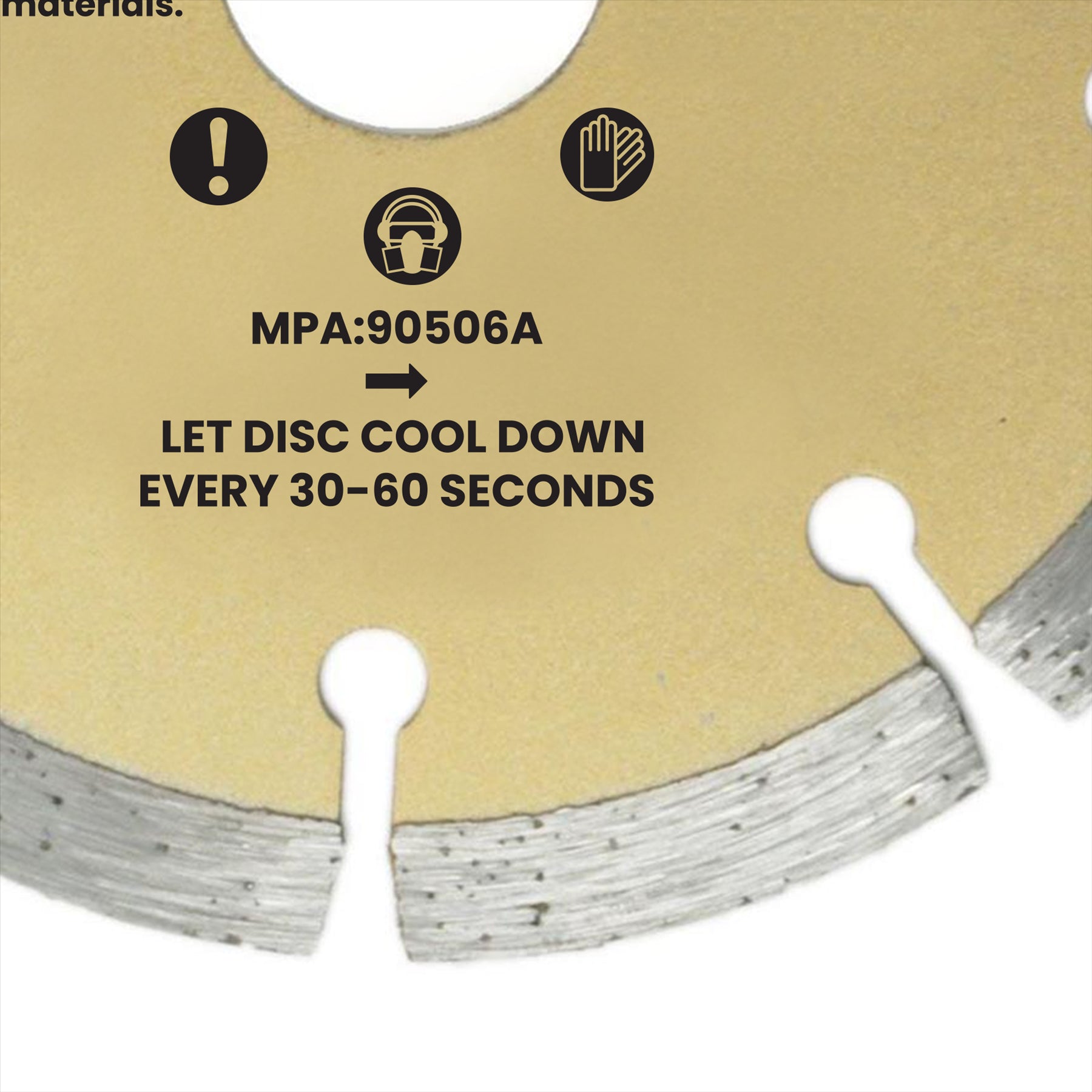 3x 115mm 4.5" Diamond Angle Grinder Grinding Stone Brick Concrete Cutting Disc 3