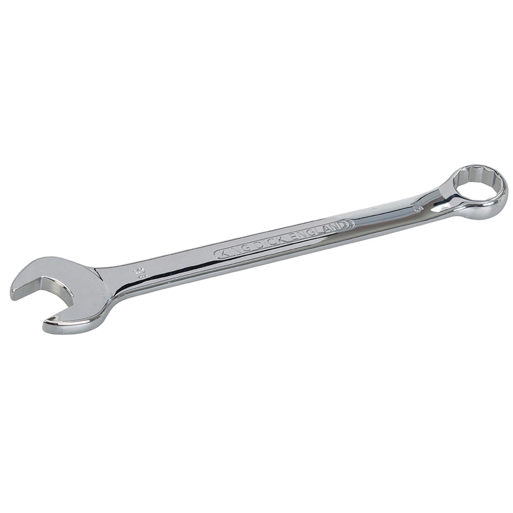 King Dick metric 15 MM polished chrome combination spanner wrenches spanners