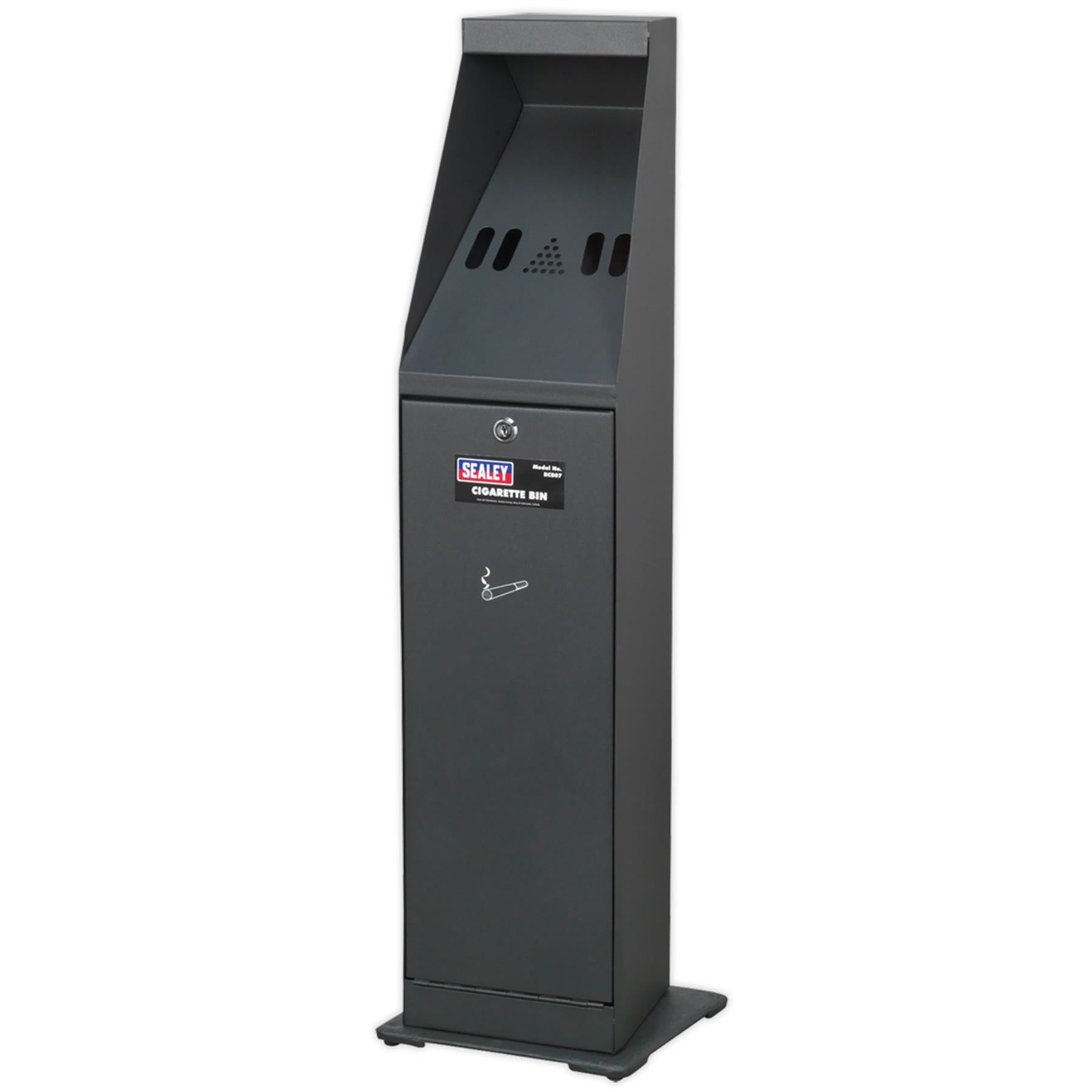 Sealey Cigarette Bin High Quality Lock And Supplied With two keys