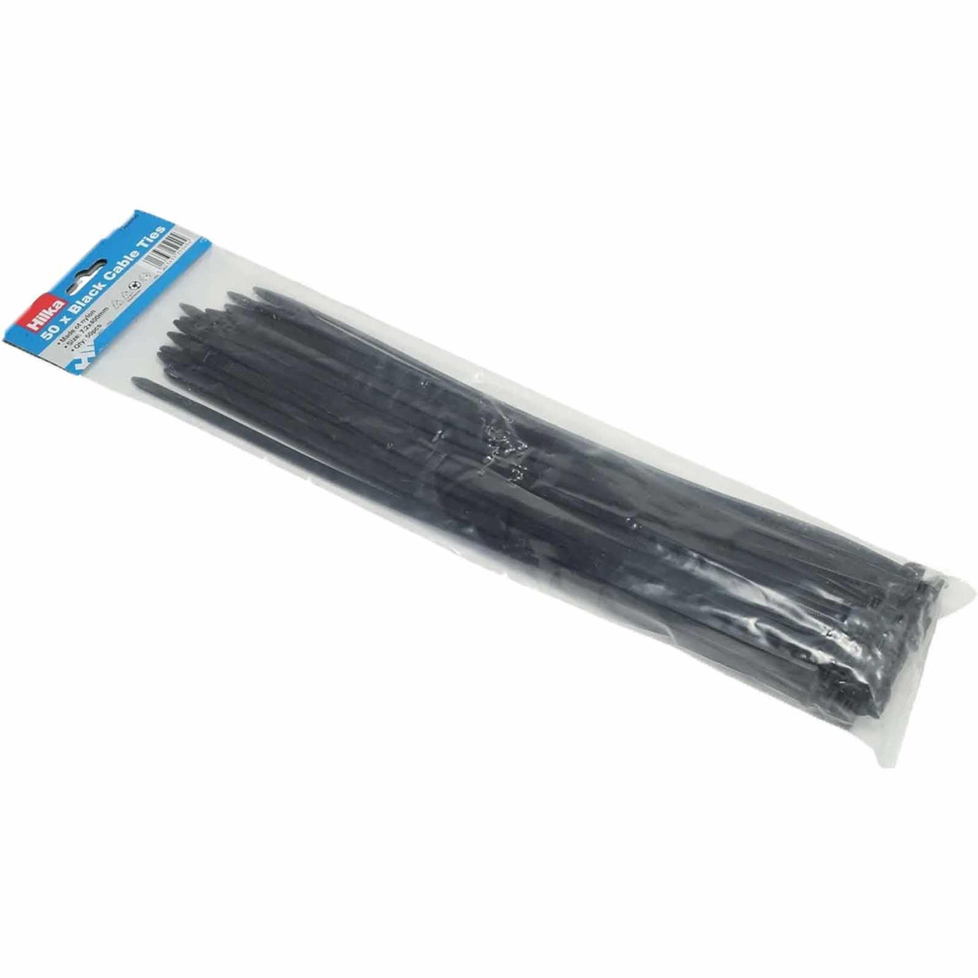 Hilka Cable Ties 7.2mm x 400mm