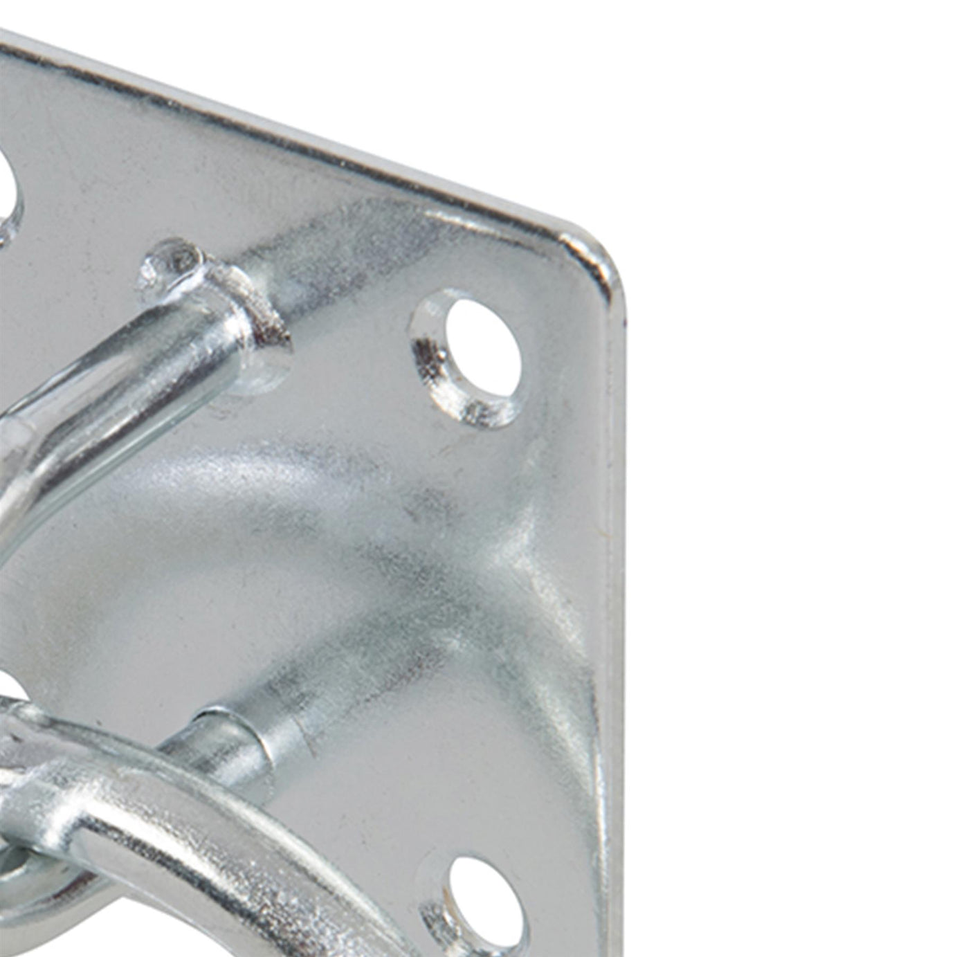 Chain Plate Galvanised Ring 50mm X 50mm Zinc Plated Corrosion Resistant