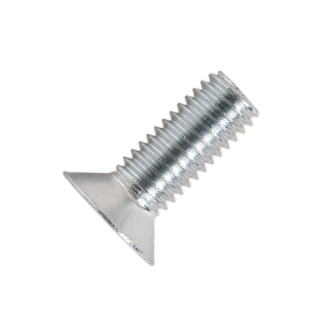 Sealey Machine Screw M8 x 20mm Countersunk Pozi Zinc Pack of 50