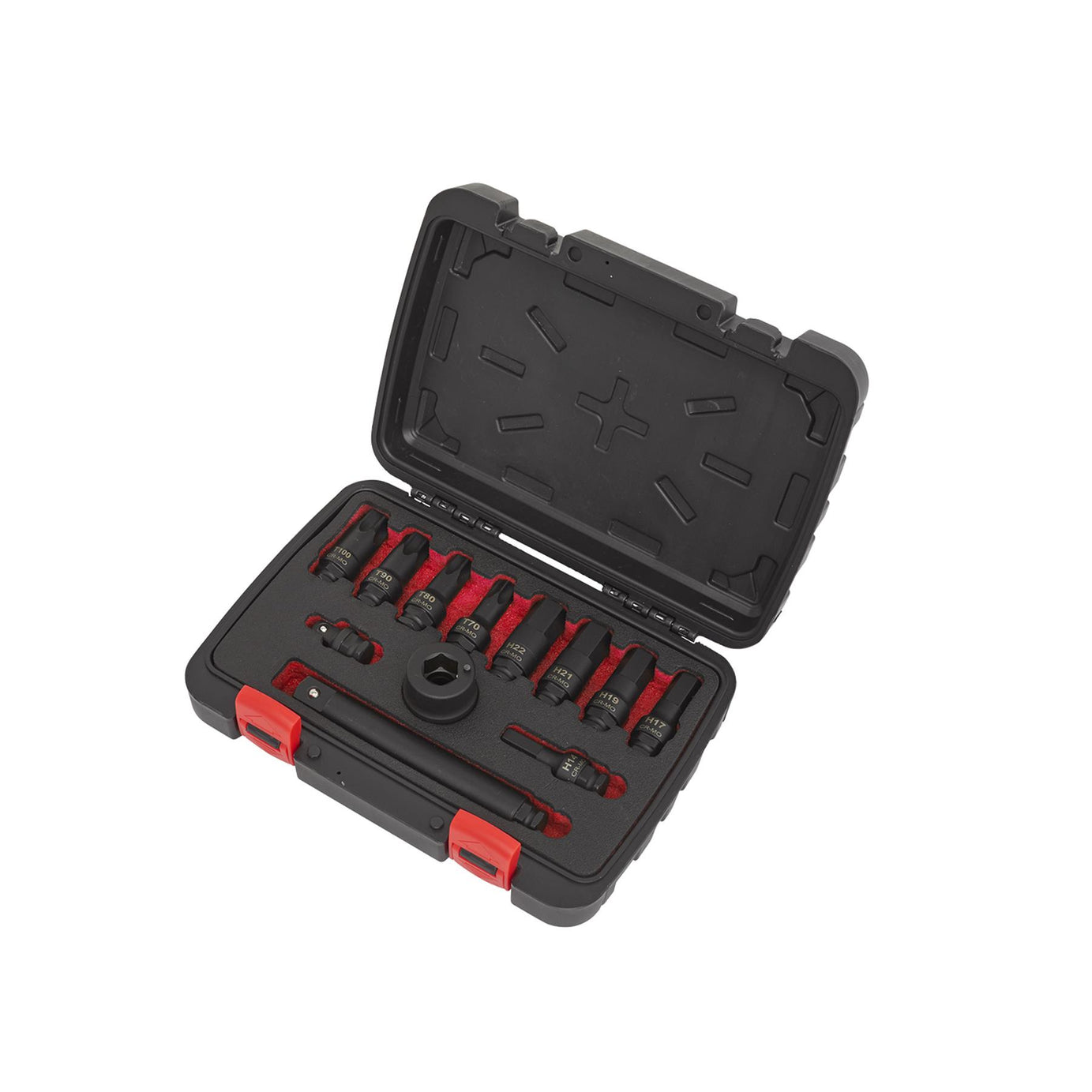 Sealey Impact Socket Bit & Accessories Set 12pc 3/4"Sq Drive