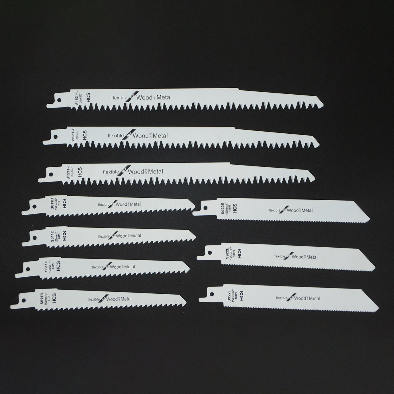 20X Mixed Reciprocating Saw Blades 