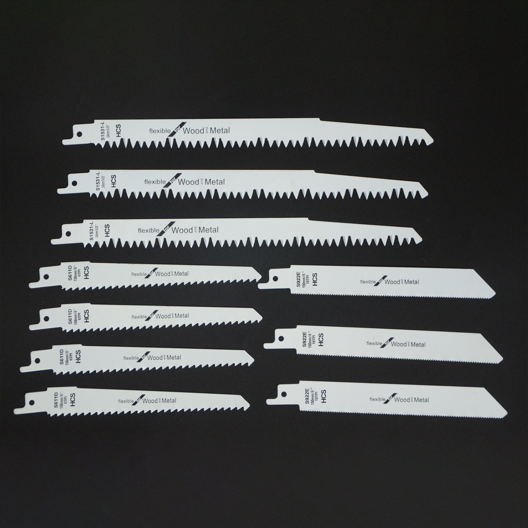 20X Mixed Reciprocating Saw Blades 