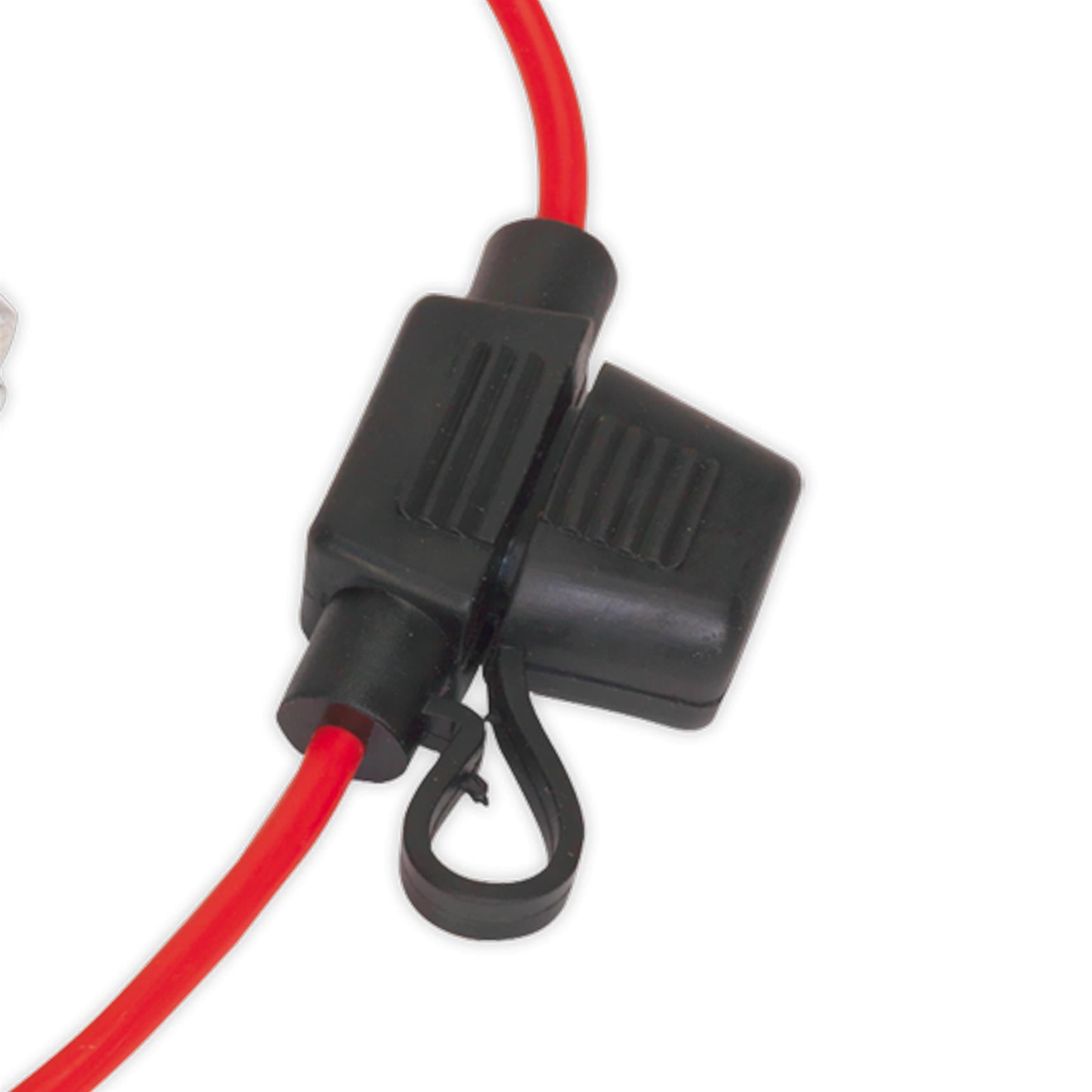 Sealey Battery Terminal & Fuse Holder 12-24V Anti-Theft