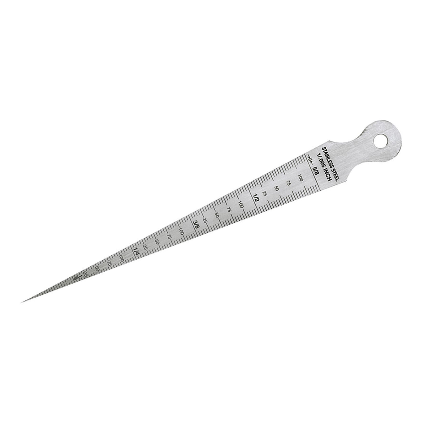 Bore Gauge 1milimeter - 15mm / 1/8" 5/8" Ground And Tempered Stainless Steel Gauge