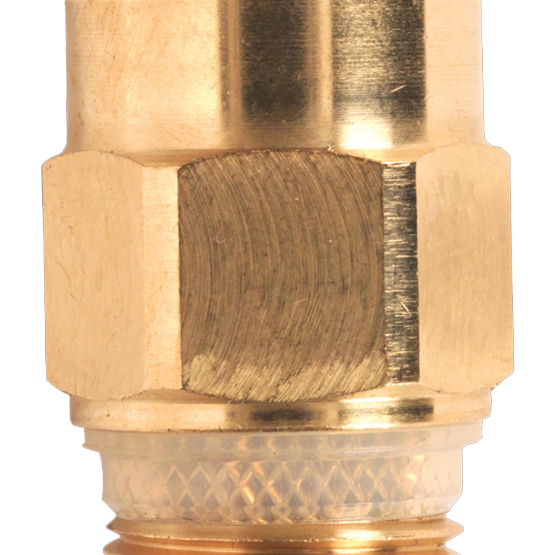 Sealey Brass SuperThread Str Adaptor 12mmx3/8"BSP Pk of 2(RM011213)