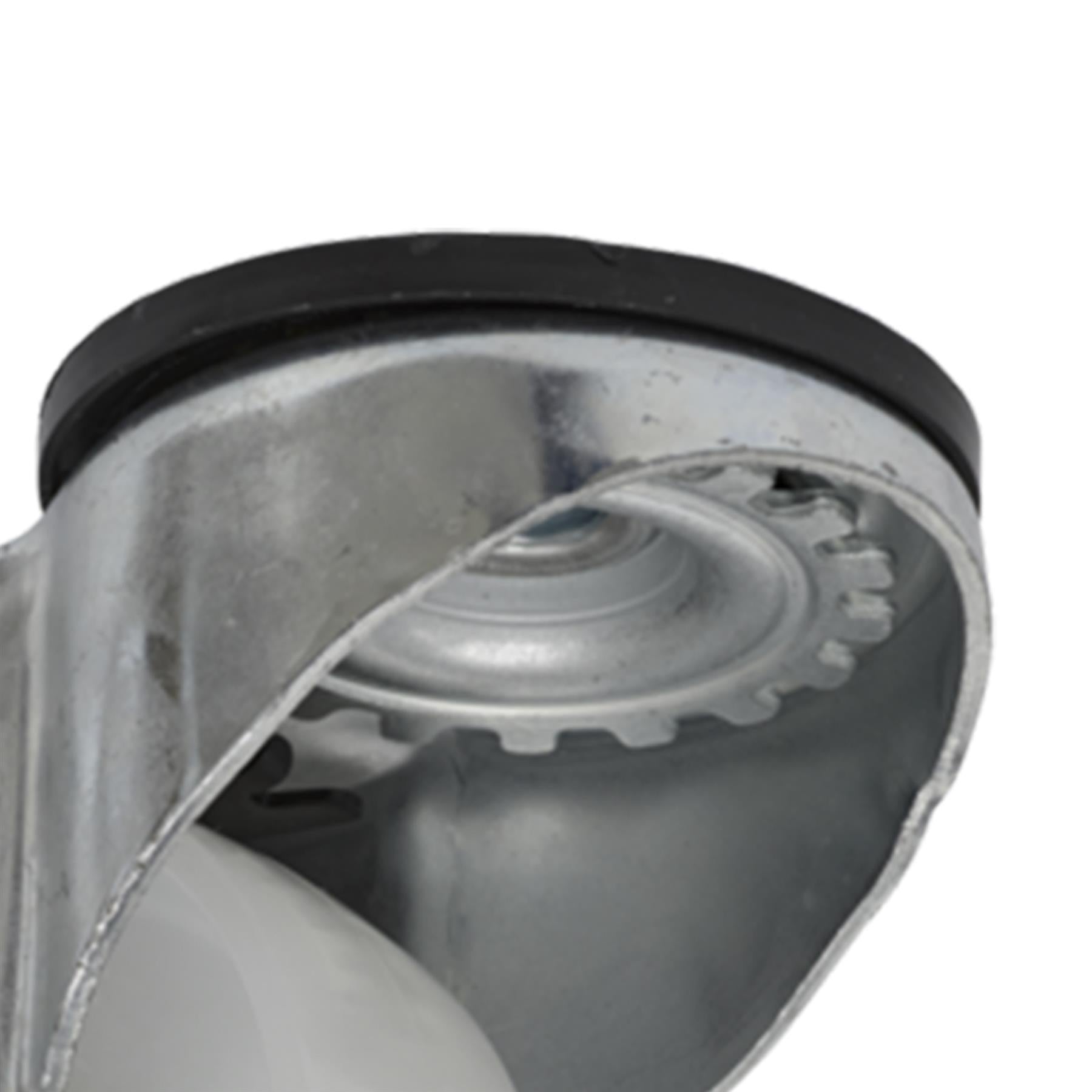 Sealey Castor Wheel Bolt Hole Swivel with Total Lock 80mm