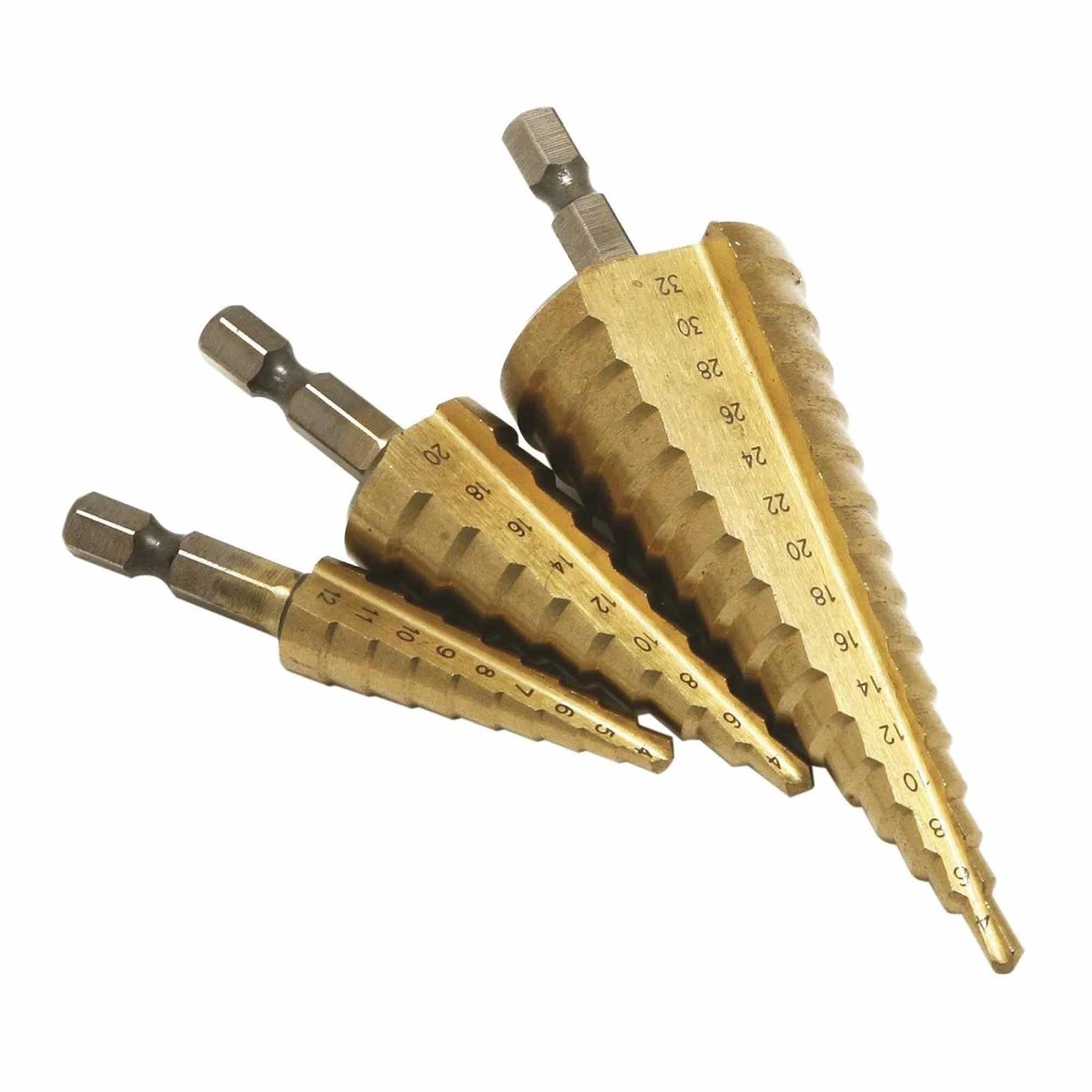 Hilka HSS Step Drill Set