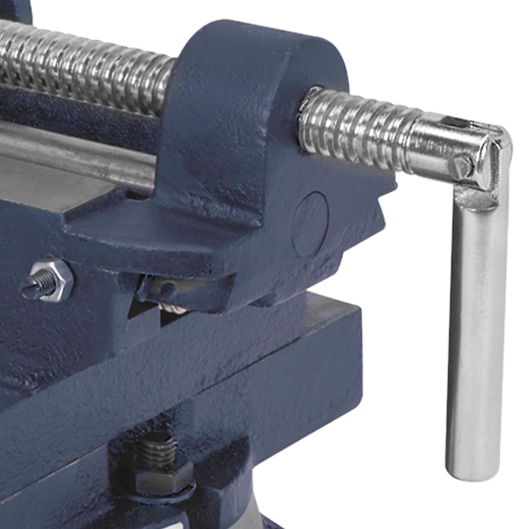 Sealey Compound Cross Vice 100mm Garage Workshop DIY