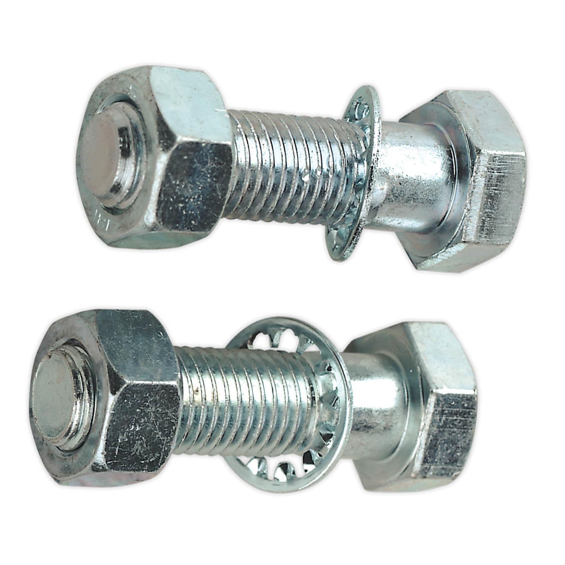 Sealey Tow-Ball Bolts & Nuts M16 x 55mm Pack of 2