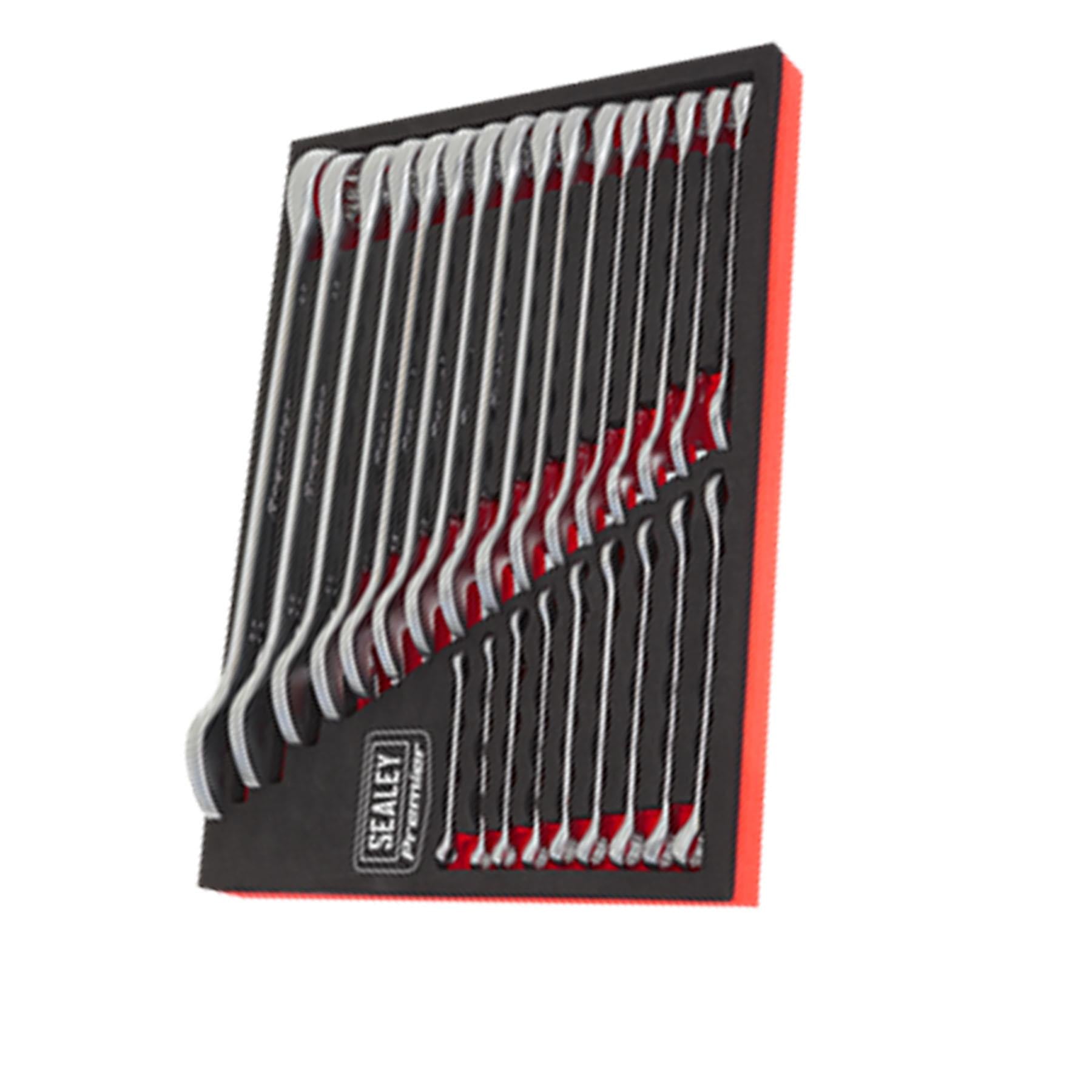 Sealey Combination Spanner Set 25pc Metric