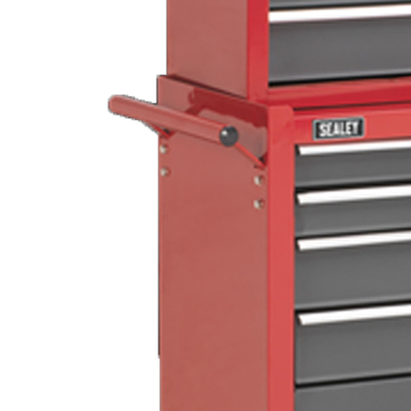 Sealey Topchest & Rollcab Combination 13 Drawer with Ball Bearing Slides-Red/Grey