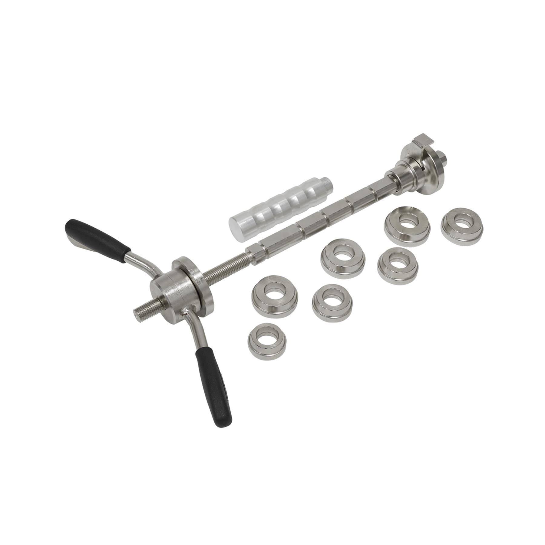 Sealey Steering Bearing Press - Motorcycle Smooth Bearing Installation