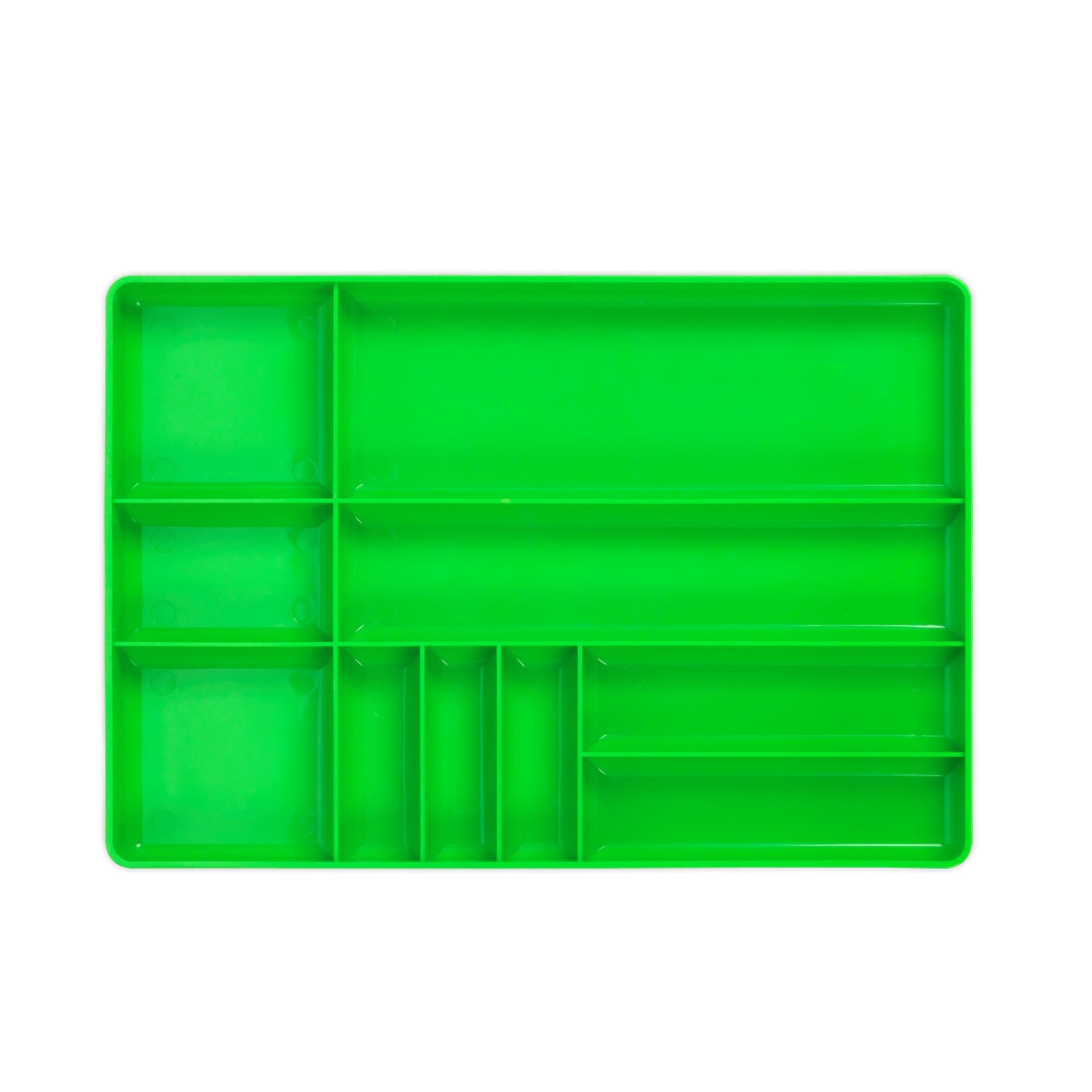 Sealey Tool & Parts Organizer Hi-Vis Green