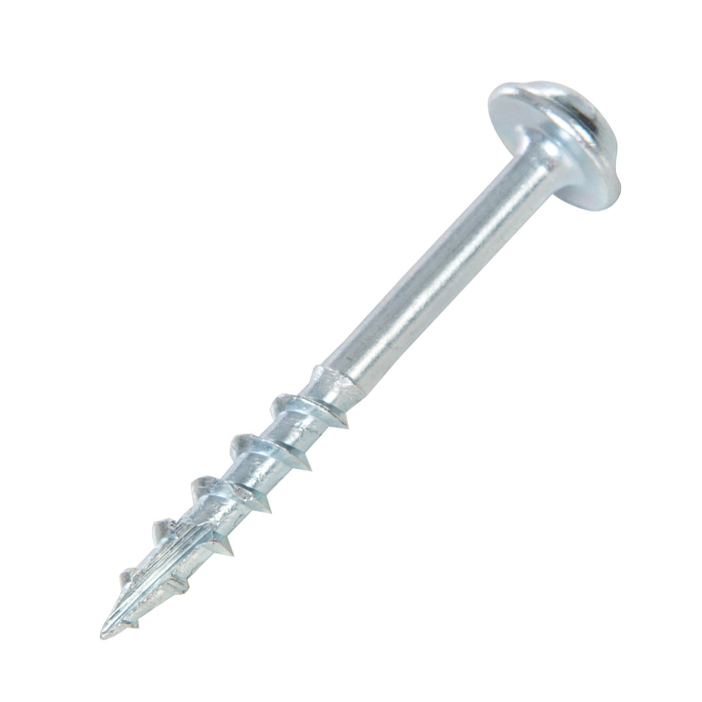 Zinc Pocket-Hole Screws Washer Head Coarse Thread Rust Resistant- 8x1-1/2" 100pk