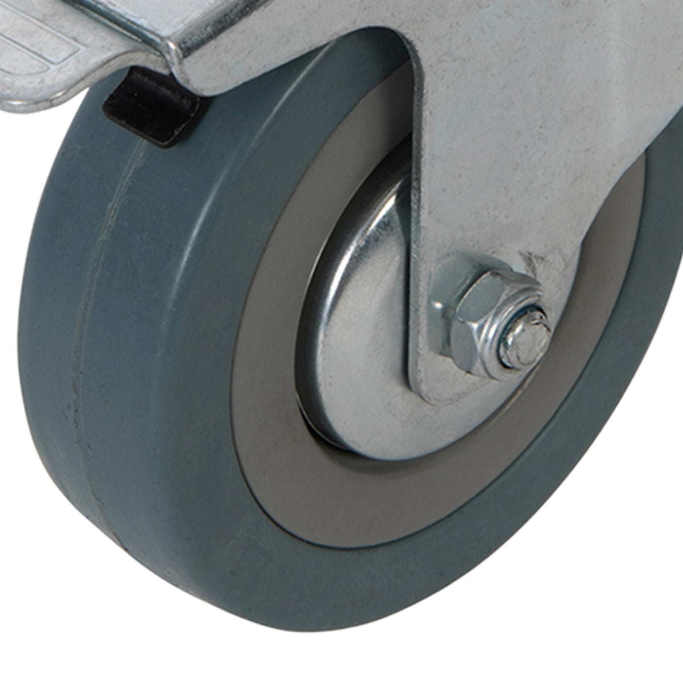 Heavy Duty Swivel Rubber Castor Caster Wheels Cart Wheel 75mm