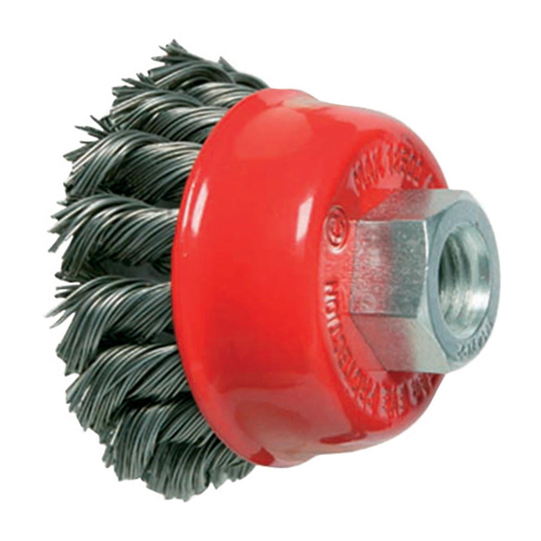 Steel Twist-Knot Bowl Cup 100mm Abrasive Grinding Paint Rust Removal DIY