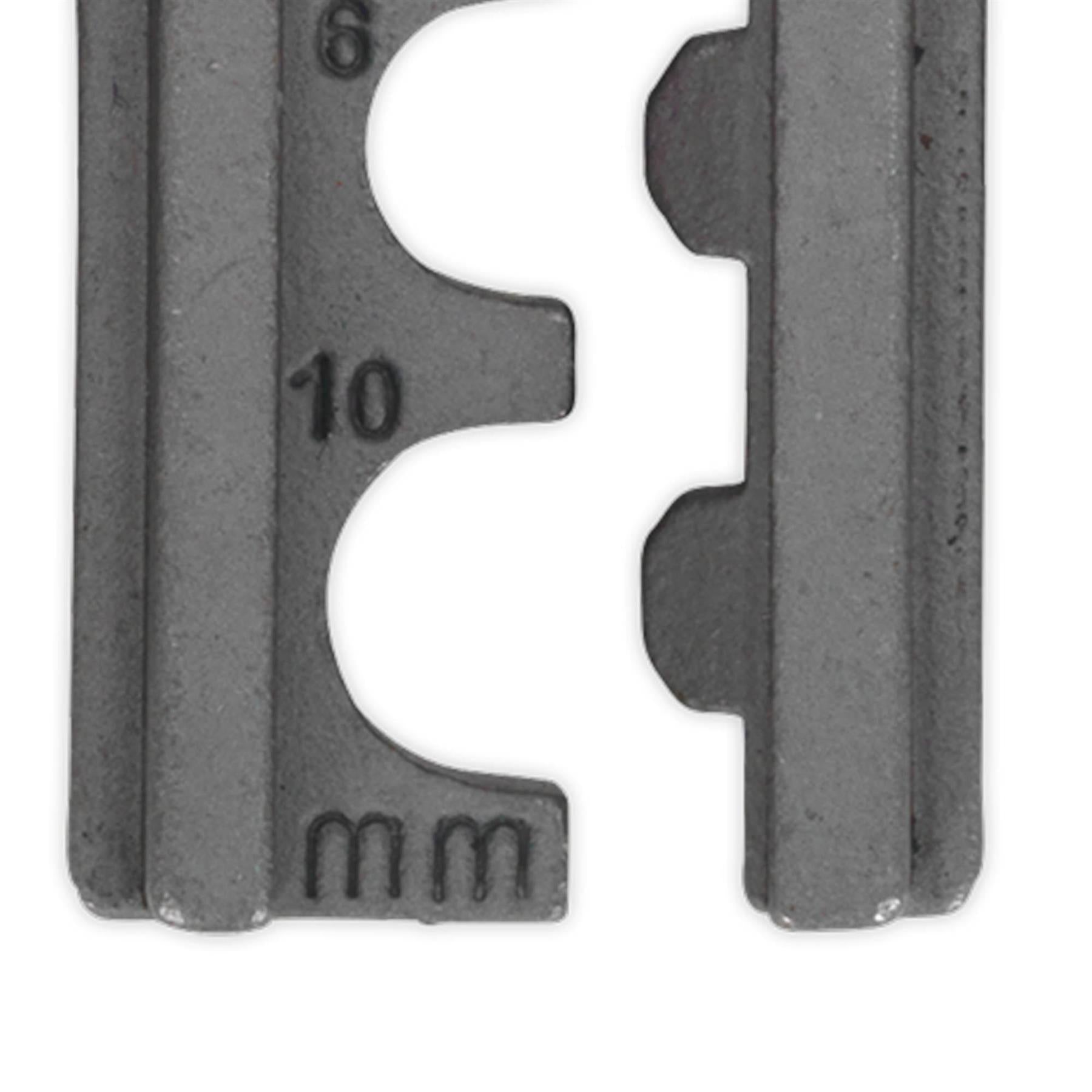 Sealey Non-Insulated Terminal Crimping Jaws