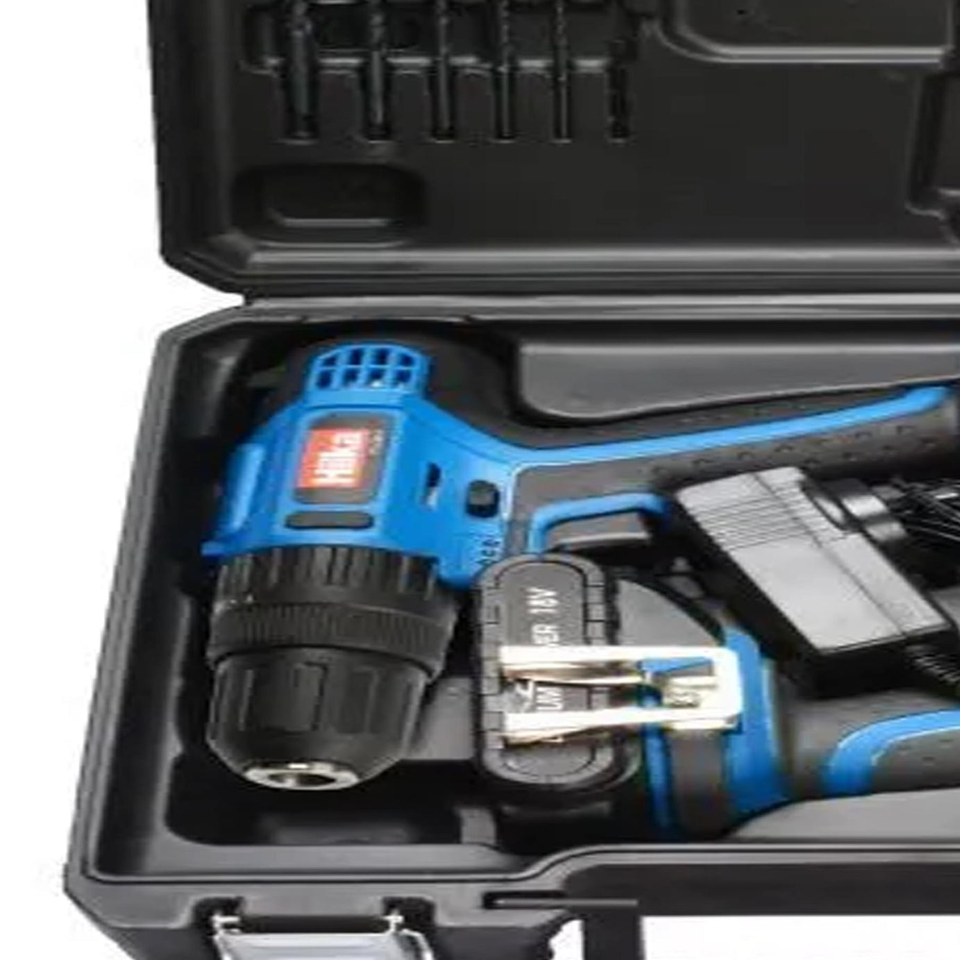 Hilka 18V Li-ion Cordless Drill Driver Electric Impact Driver Drills With 2 Batteries