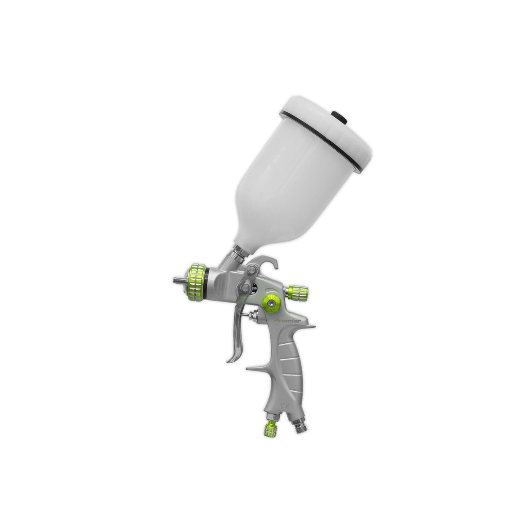 Sealey LVLP Gravity Feed Spray Gun 1.4mm Set-Up