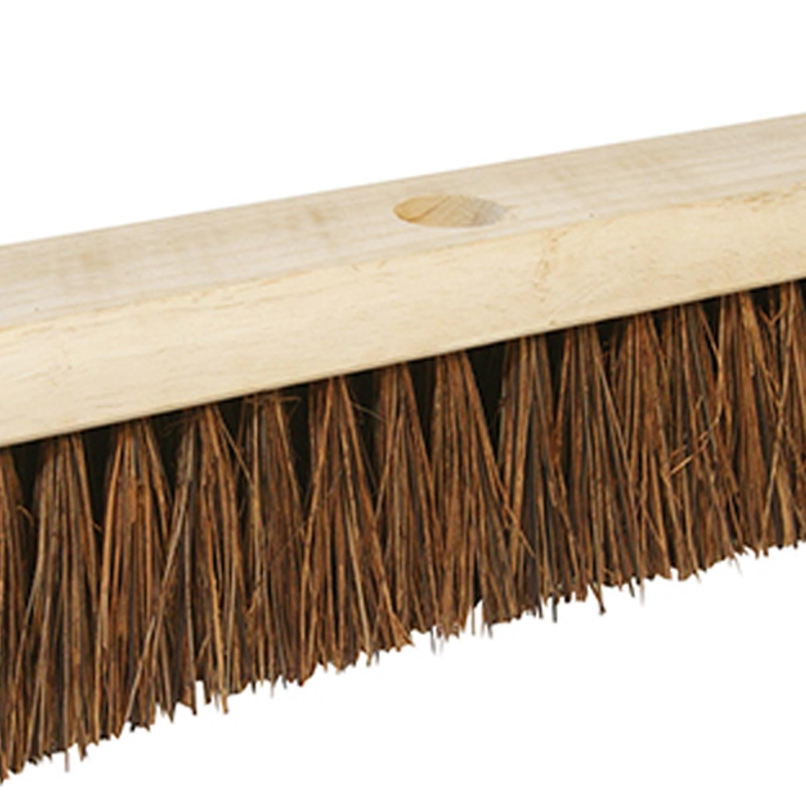 BRUSH BRUSHES BROOM BROOMS HEAD HEADS STIFF COCO BRISTLES SIZES 24"