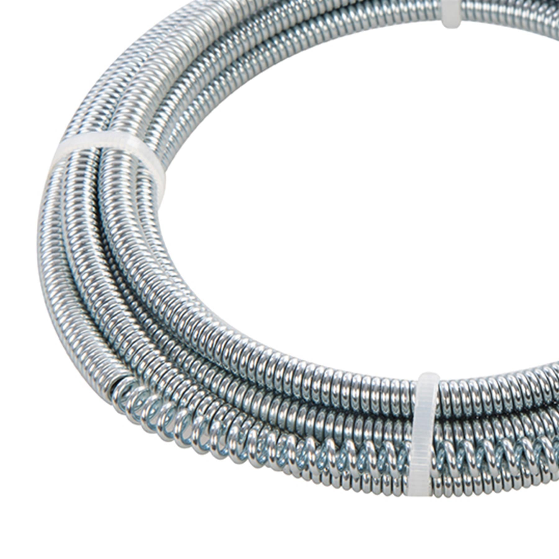 Wastepipe Cleaner 6mm X 1.8M Corkscrew End And Integrated Handle Quality