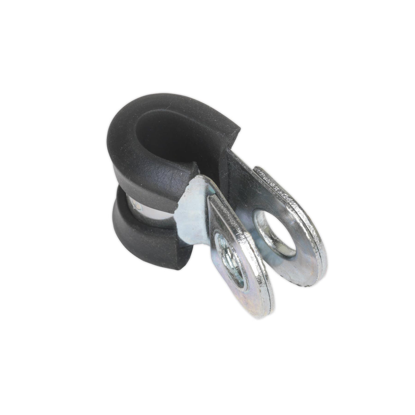 Sealey P-Clip Rubber Lined 25mm Pack of 25