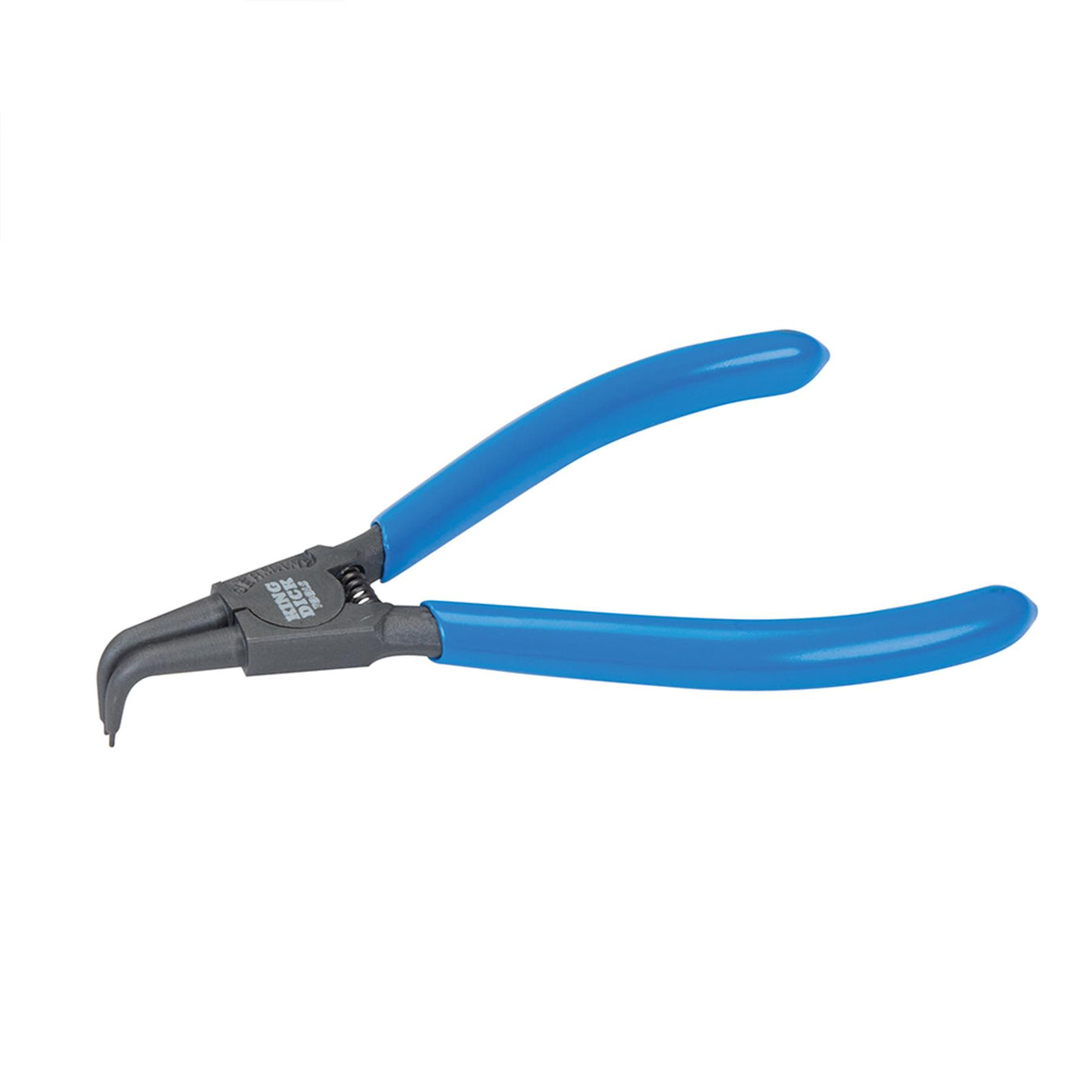 King Dick Outside Circlip Pliers Bent Soft Grip Handles 125mm