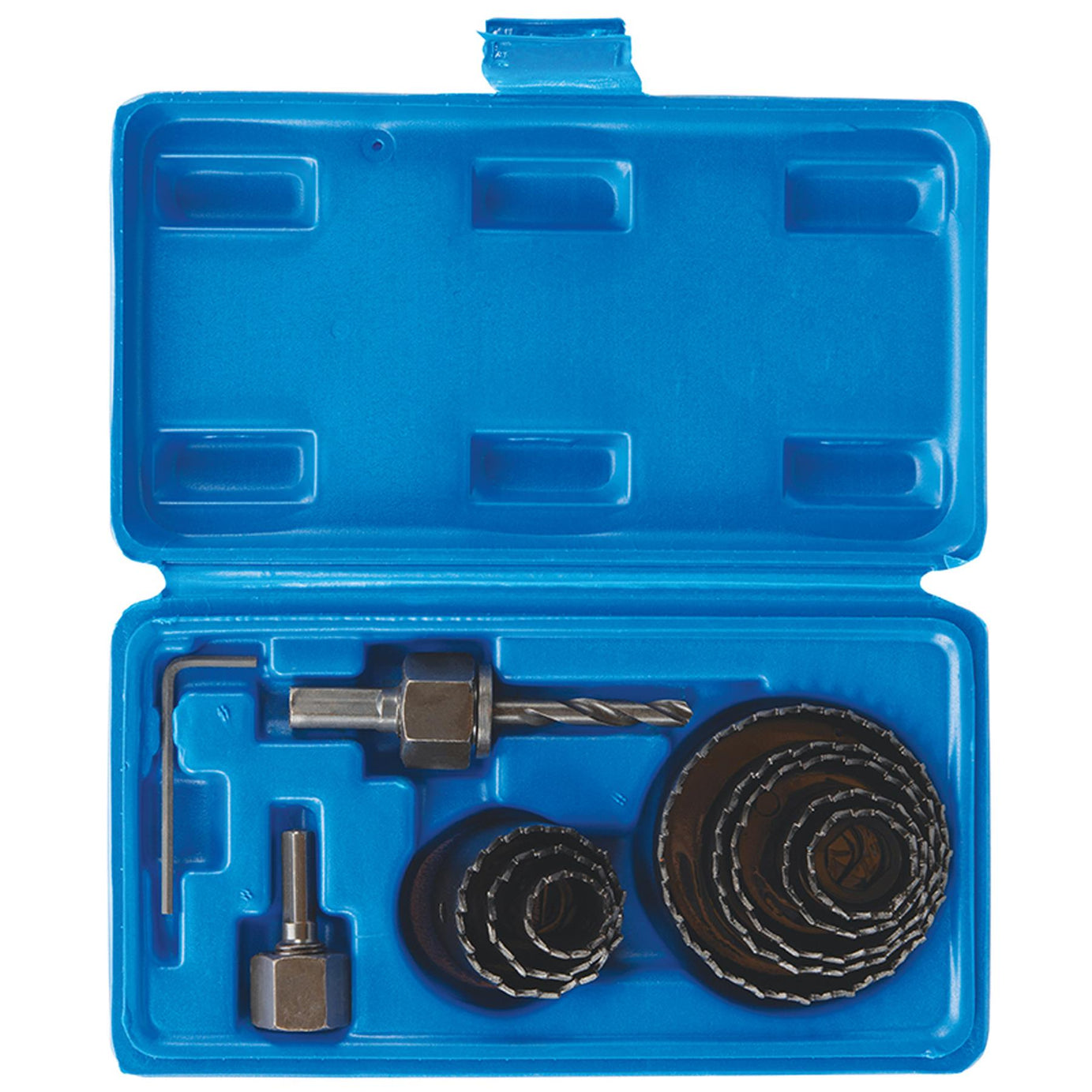 Holesaw Set 11pce 19 - 64mm Holesaw High Carbon Steel Body w/ Heat-Treated Teeth
