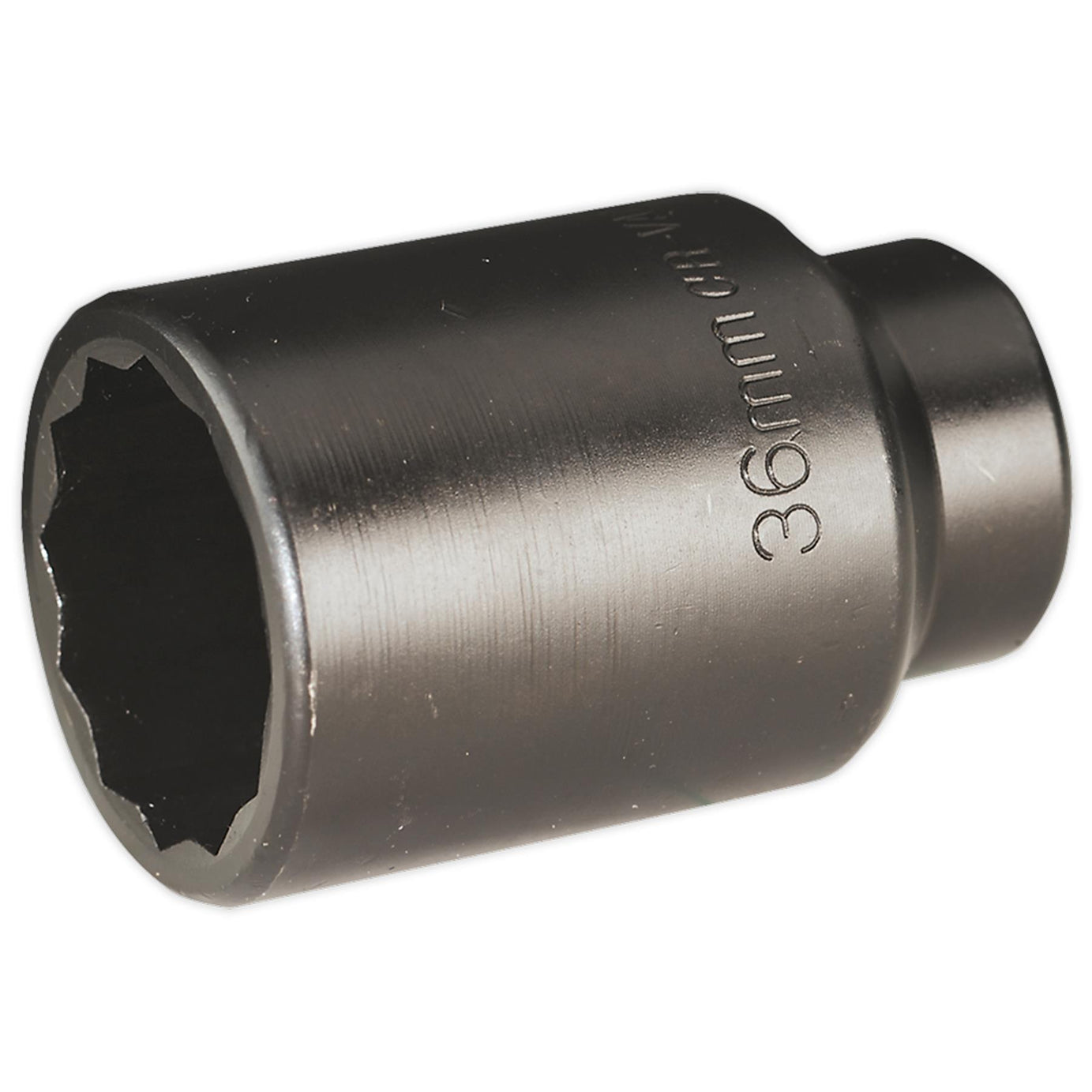 Sealey Impact Socket 36mm Bi-Hex Deep 1/2"Sq Drive